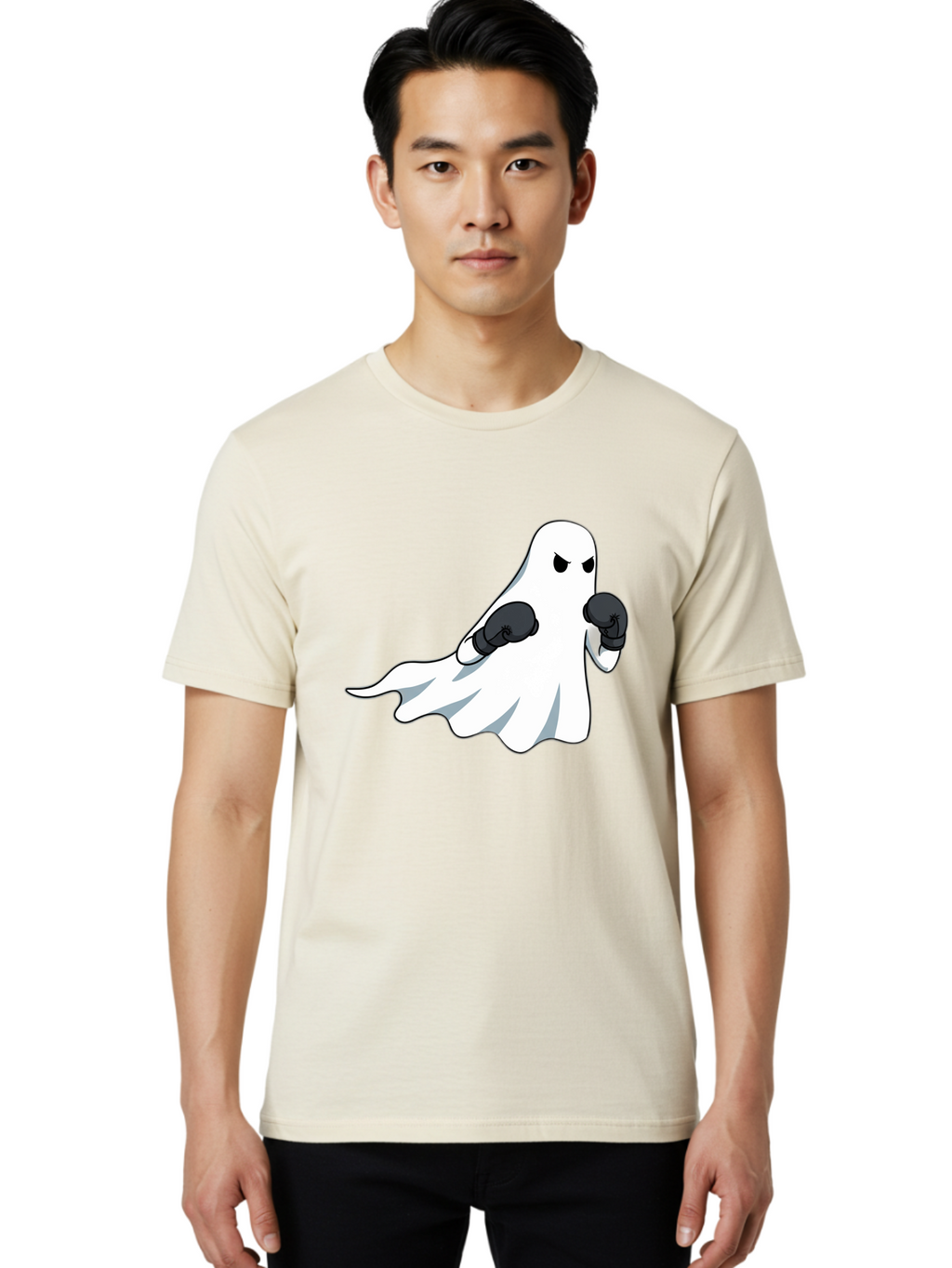 Ghost-Boxer-5 Men'S Graphic Tee, 100% Cotton, Comfortable Casual Summer Wear, Machine Washable, Vintage Camera, Old Camera, Antique Camera, Black Camera, Classic Photography, Photography Equipment, Nostalgic Device, Film Camera, Camera Art Bam508