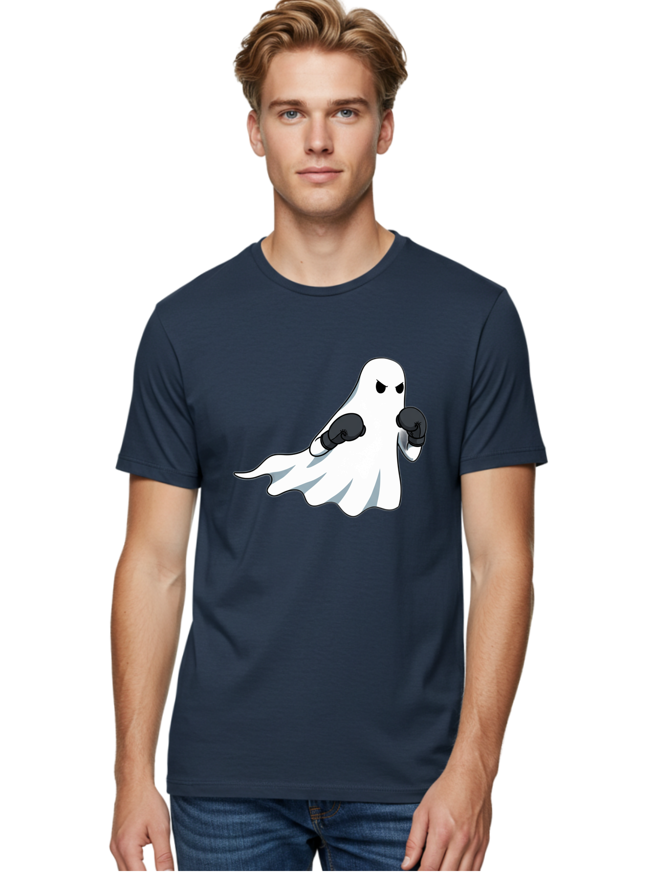 Ghost-Boxer-5 Men'S Graphic Tee, 100% Cotton, Comfortable Casual Summer Wear, Machine Washable, Vintage Camera, Old Camera, Antique Camera, Black Camera, Classic Photography, Photography Equipment, Nostalgic Device, Film Camera, Camera Art Bam508