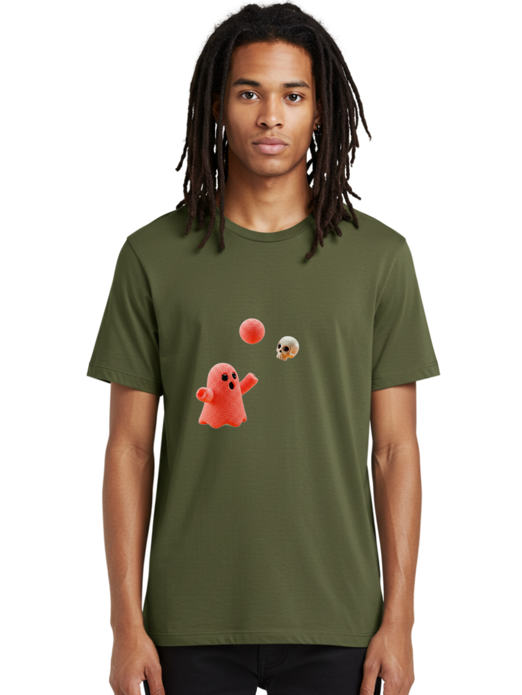 Ghost-Catching-Skull-Ball Men'S Graphic Tee, 100% Cotton, Comfortable Casual Summer Wear, Machine Washable, Vintage Camera, Old Camera, Antique Camera, Black Camera, Classic Photography, Photography Equipment, Nostalgic Device, Film Camera, Bam511
