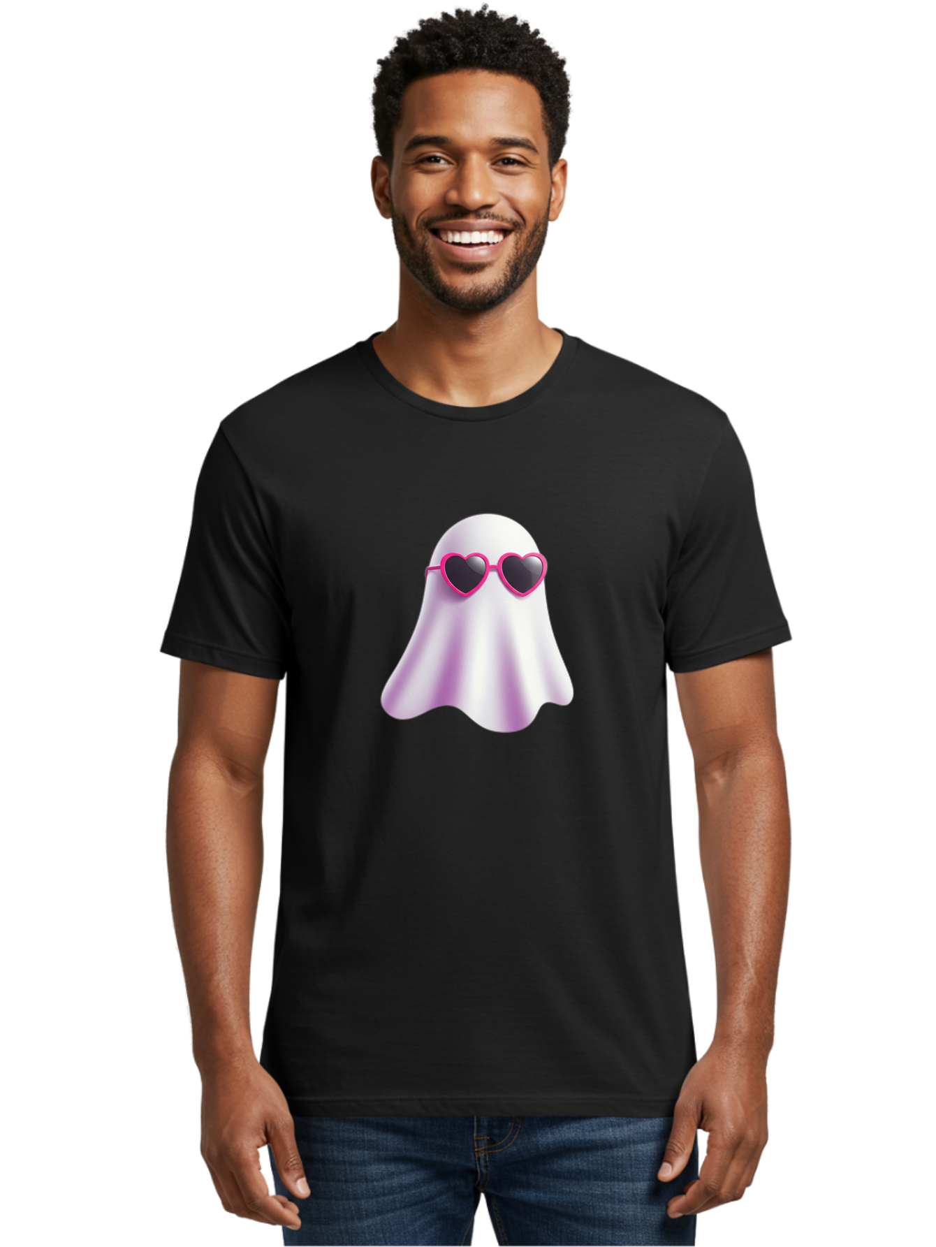 Ghost-Emoji Men'S Graphic Tee, 100% Cotton, Comfortable Casual Summer Wear, Machine Washable, Vintage Camera, Old Camera, Antique Camera, Black Camera, Classic Photography, Photography Equipment, Nostalgic Device, Film Camera, Camera Art Bam513