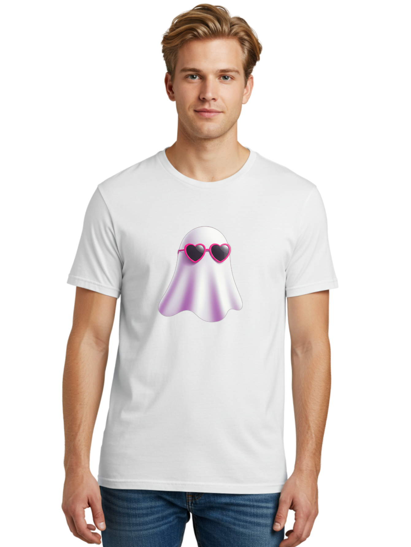 Ghost-Emoji Men'S Graphic Tee, 100% Cotton, Comfortable Casual Summer Wear, Machine Washable, Vintage Camera, Old Camera, Antique Camera, Black Camera, Classic Photography, Photography Equipment, Nostalgic Device, Film Camera, Camera Art Bam513