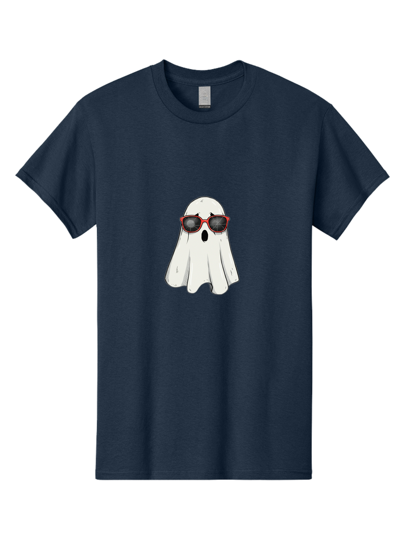 Ghost-In-Red-Sunglasses Men'S Graphic Tee, 100% Cotton, Comfortable Casual Summer Wear, Machine Washable, Vintage Camera, Old Camera, Antique Camera, Black Camera, Classic Photography, Photography Equipment, Nostalgic Device, Film Camera, Bam517