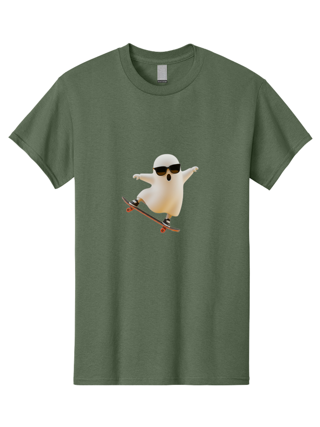 Ghost-Skateboarder-1 Men'S Graphic Tee, 100% Cotton, Comfortable Casual Summer Wear, Machine Washable, Vintage Camera, Old Camera, Antique Camera, Black Camera, Classic Photography, Photography Equipment, Nostalgic Device, Film Camera, Bam523