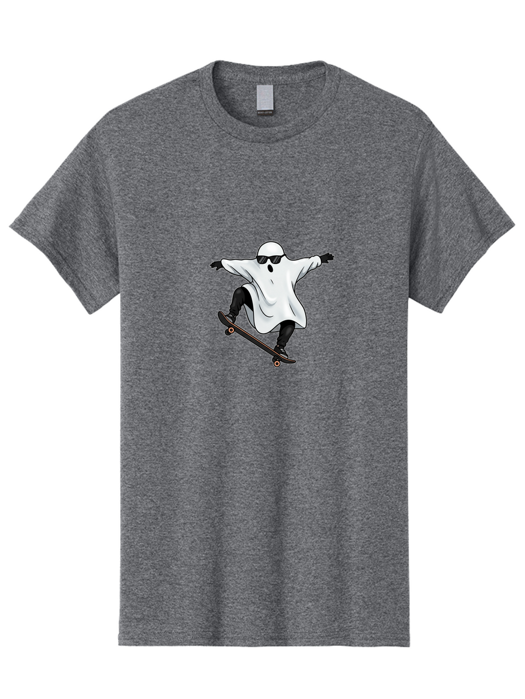 Ghost-Skateboarder Men'S Graphic Tee, 100% Cotton, Comfortable Casual Summer Wear, Machine Washable, Vintage Camera, Old Camera, Antique Camera, Black Camera, Classic Photography, Photography Equipment, Nostalgic Device, Film Camera, Bam527
