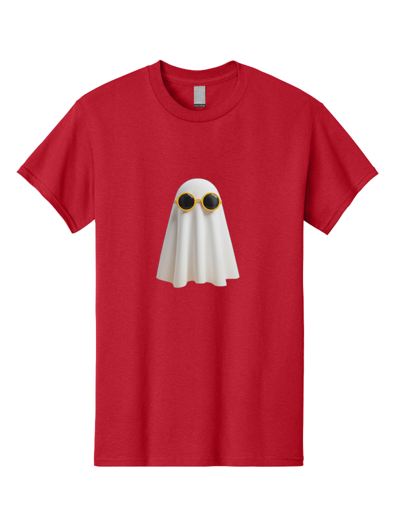 Ghost-Sunglasses-1 Men'S Graphic Tee, 100% Cotton, Comfortable Casual Summer Wear, Machine Washable, Vintage Camera, Old Camera, Antique Camera, Black Camera, Classic Photography, Photography Equipment, Nostalgic Device, Film Camera, Bam528