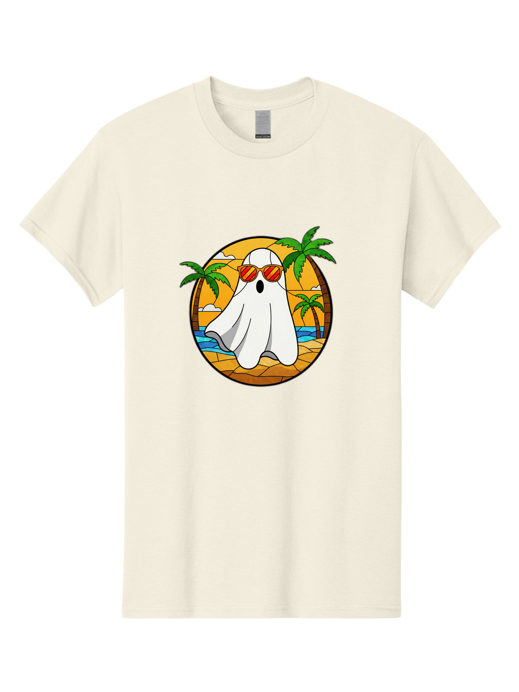 Ghost-Sunglasses-Beach Men'S Graphic Tee, 100% Cotton, Comfortable Casual Summer Wear, Machine Washable, Vintage Camera, Old Camera, Antique Camera, Black Camera, Classic Photography, Photography Equipment, Nostalgic Device, Film Camera, Bam530