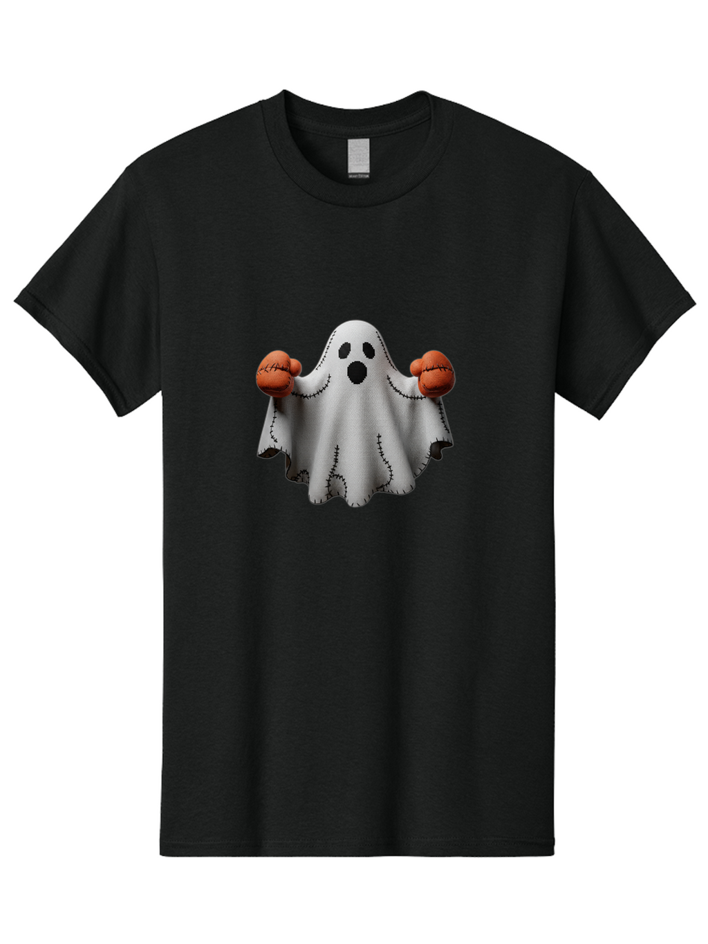 Ghost-With-Boxing-Gloves Men'S Graphic Tee, 100% Cotton, Comfortable Casual Summer Wear, Machine Washable, Vintage Camera, Old Camera, Antique Camera, Black Camera, Classic Photography, Photography Equipment, Nostalgic Device, Film Camera, Bam534