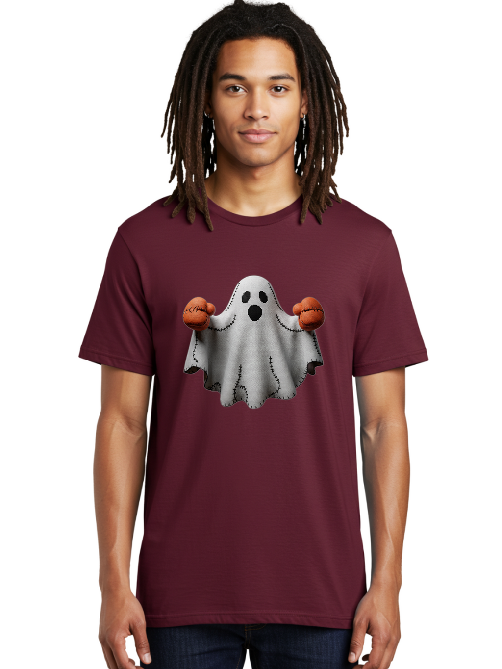 Ghost-With-Boxing-Gloves Men'S Graphic Tee, 100% Cotton, Comfortable Casual Summer Wear, Machine Washable, Vintage Camera, Old Camera, Antique Camera, Black Camera, Classic Photography, Photography Equipment, Nostalgic Device, Film Camera, Bam534