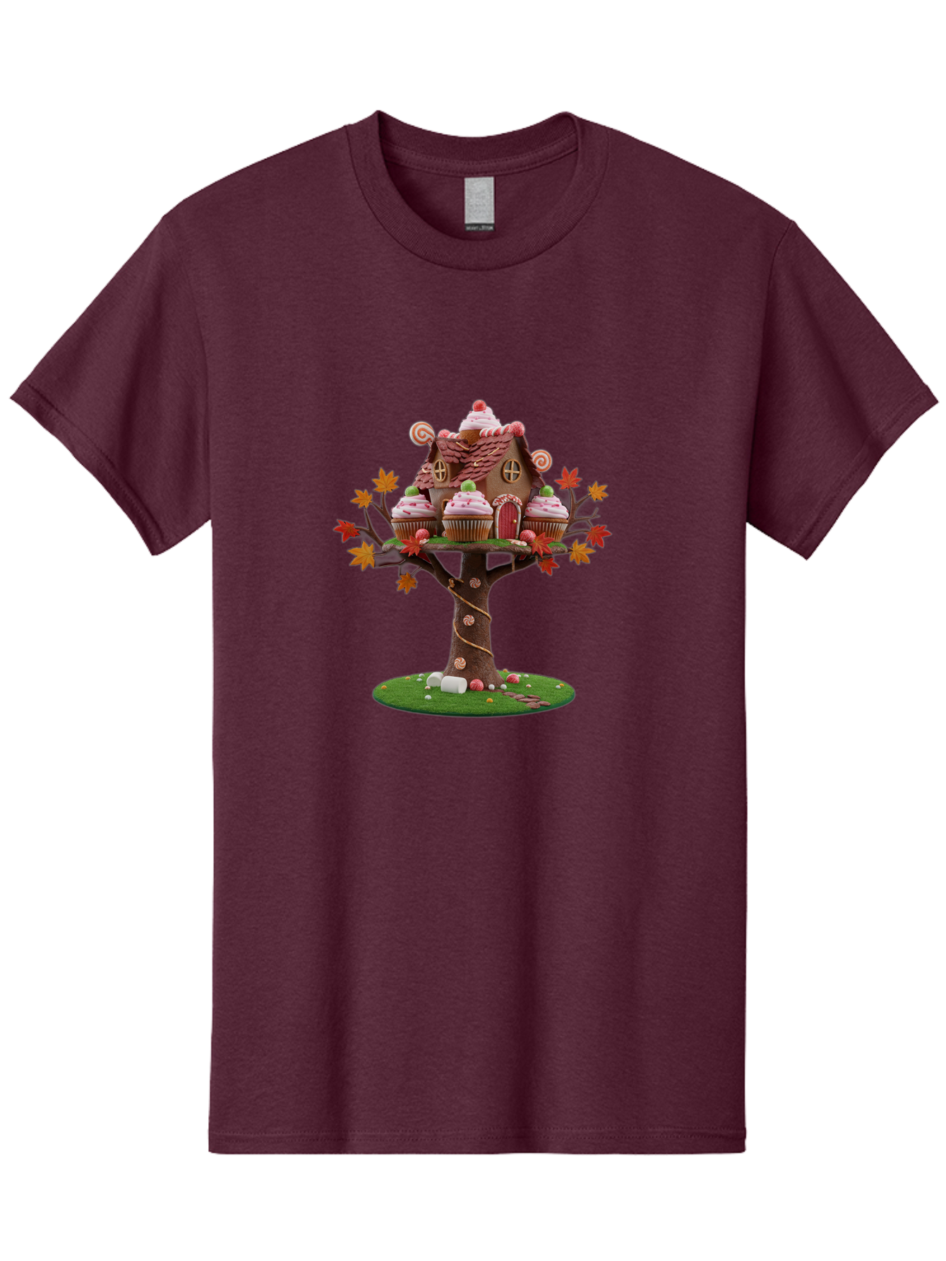 Gingerbread-House-Tree Men'S Graphic Tee, 100% Cotton, Comfortable Casual Summer Wear, Machine Washable, Vintage Camera, Old Camera, Antique Camera, Black Camera, Classic Photography, Photography Equipment, Nostalgic Device, Film Camera, Bam540