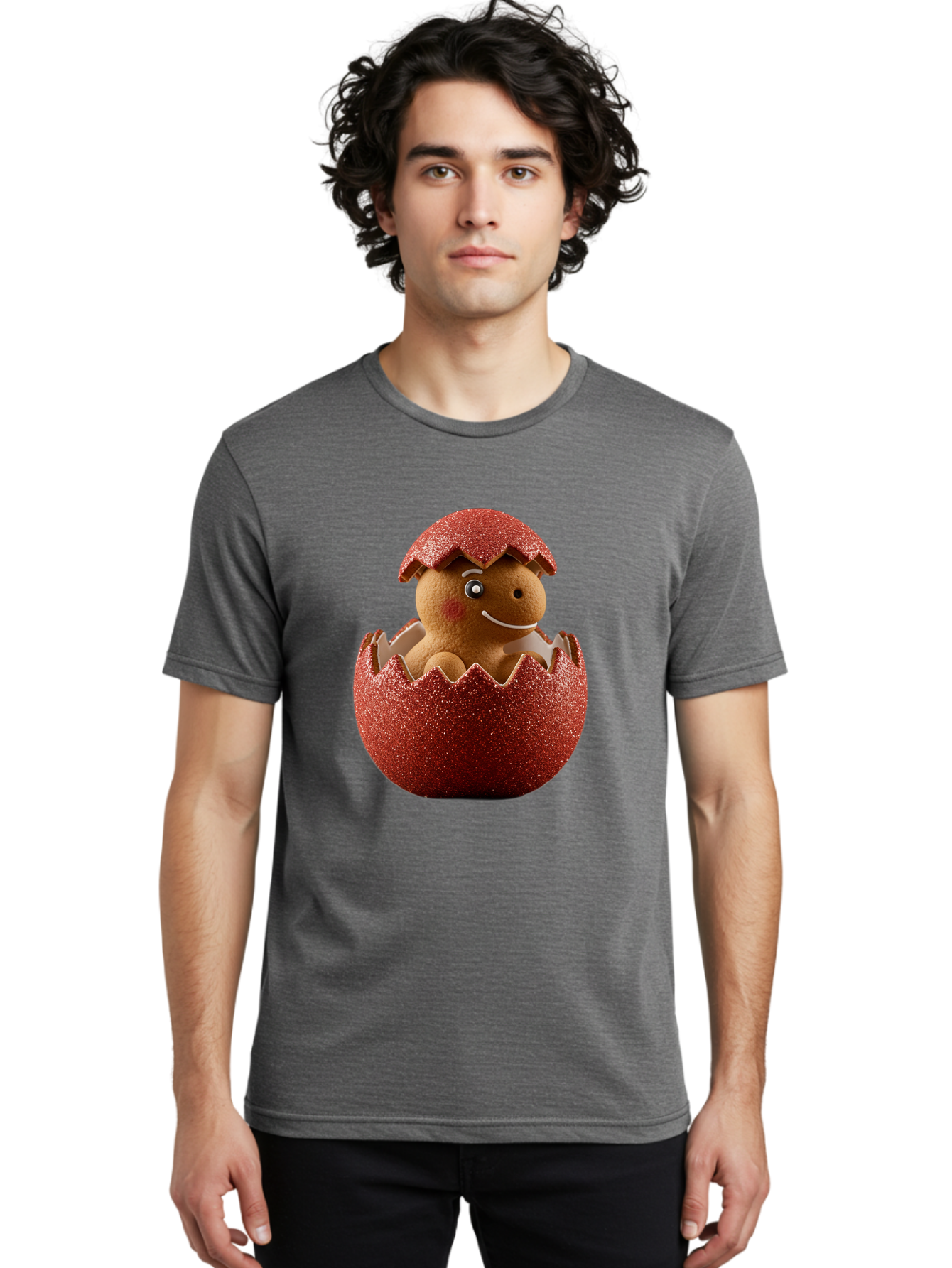 Gingerbread-Man-Hatching Men'S Graphic Tee, 100% Cotton, Comfortable Casual Summer Wear, Machine Washable, Vintage Camera, Old Camera, Antique Camera, Black Camera, Classic Photography, Photography Equipment, Nostalgic Device, Film Camera, Bam542