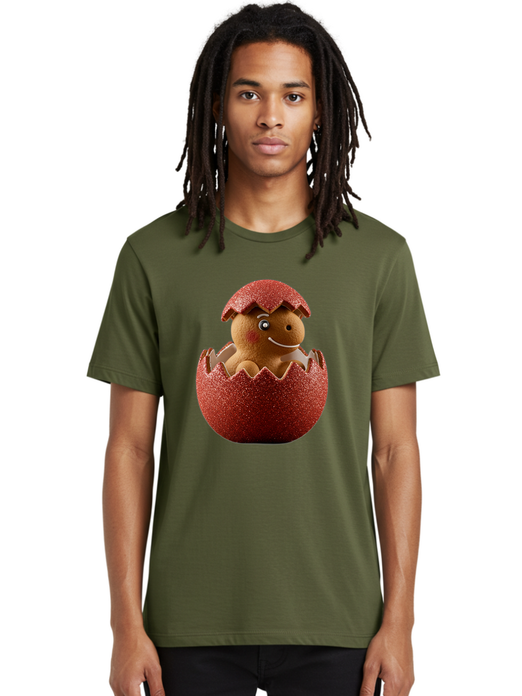 Gingerbread-Man-Hatching Men'S Graphic Tee, 100% Cotton, Comfortable Casual Summer Wear, Machine Washable, Vintage Camera, Old Camera, Antique Camera, Black Camera, Classic Photography, Photography Equipment, Nostalgic Device, Film Camera, Bam542