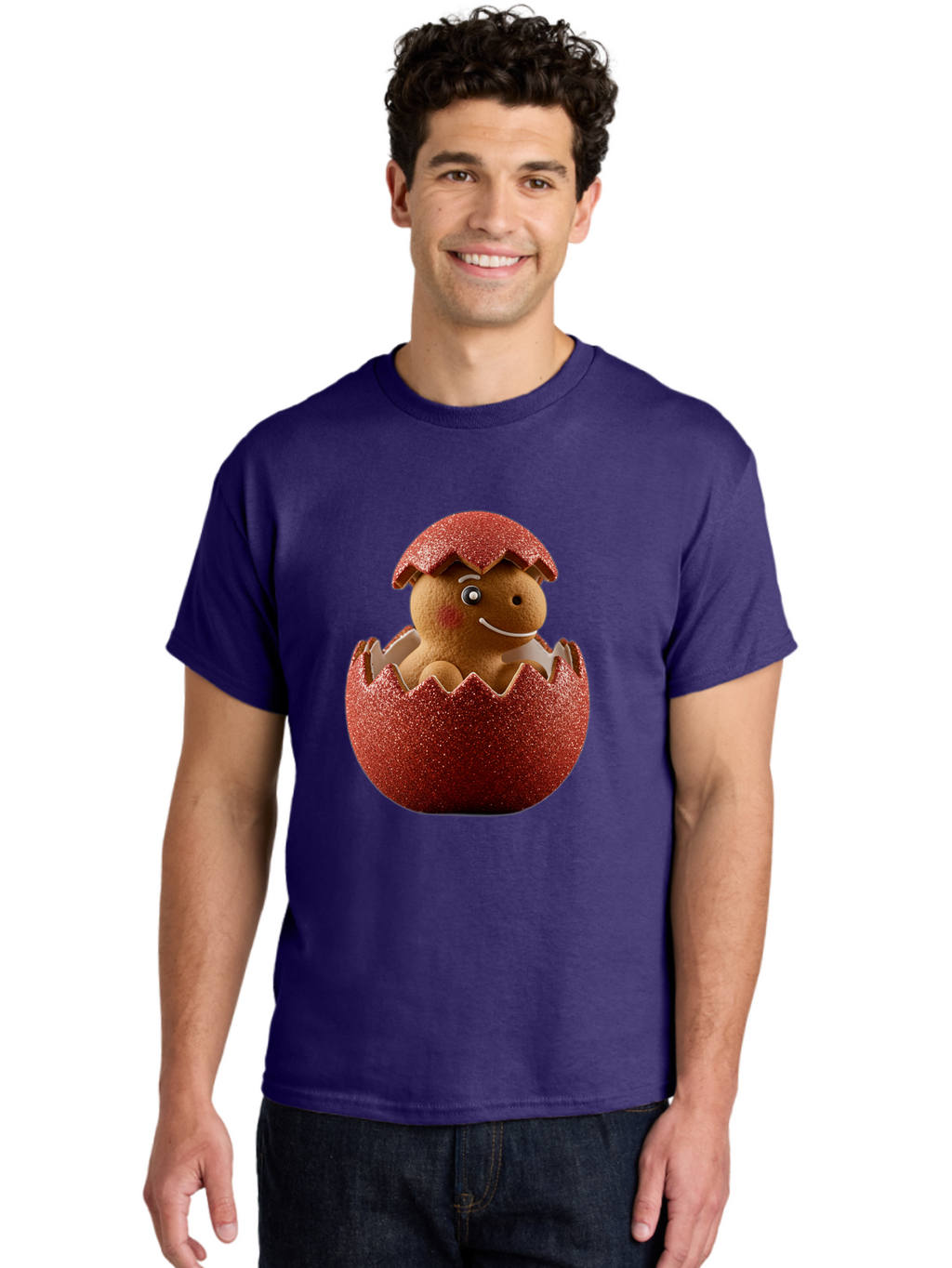 Gingerbread-Man-Hatching Men'S Graphic Tee, 100% Cotton, Comfortable Casual Summer Wear, Machine Washable, Vintage Camera, Old Camera, Antique Camera, Black Camera, Classic Photography, Photography Equipment, Nostalgic Device, Film Camera, Bam542
