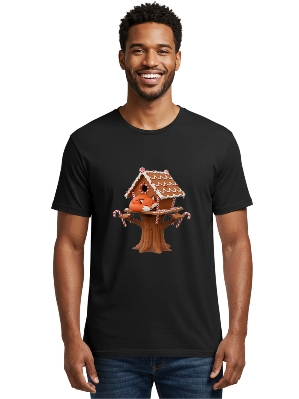 Gingerbread-Treehouse Men'S Graphic Tee, 100% Cotton, Comfortable Casual Summer Wear, Machine Washable, Vintage Camera, Old Camera, Antique Camera, Black Camera, Classic Photography, Photography Equipment, Nostalgic Device, Film Camera, Bam543