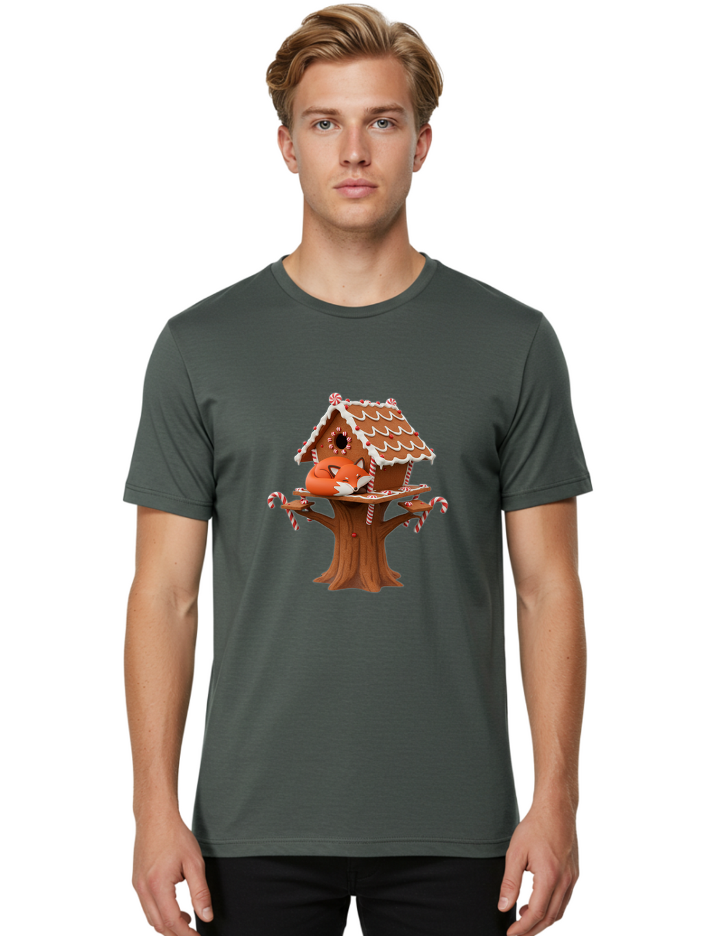 Gingerbread-Treehouse Men'S Graphic Tee, 100% Cotton, Comfortable Casual Summer Wear, Machine Washable, Vintage Camera, Old Camera, Antique Camera, Black Camera, Classic Photography, Photography Equipment, Nostalgic Device, Film Camera, Bam543