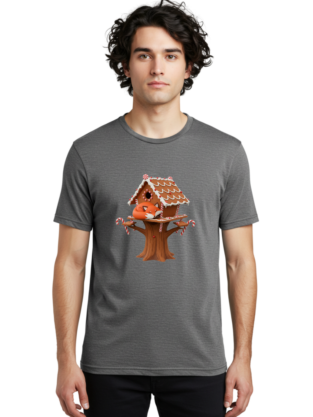Gingerbread-Treehouse Men'S Graphic Tee, 100% Cotton, Comfortable Casual Summer Wear, Machine Washable, Vintage Camera, Old Camera, Antique Camera, Black Camera, Classic Photography, Photography Equipment, Nostalgic Device, Film Camera, Bam543