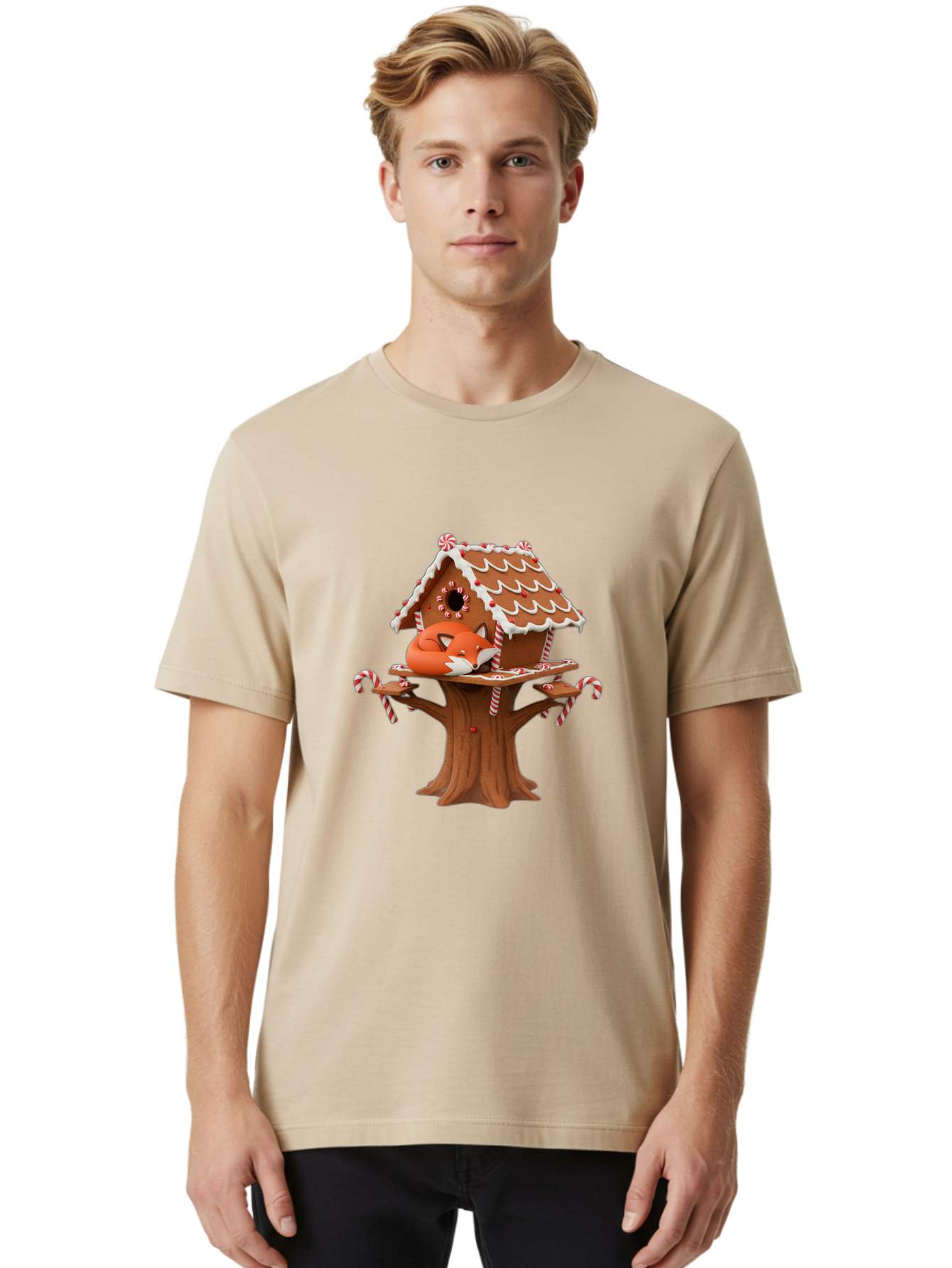 Gingerbread-Treehouse Men'S Graphic Tee, 100% Cotton, Comfortable Casual Summer Wear, Machine Washable, Vintage Camera, Old Camera, Antique Camera, Black Camera, Classic Photography, Photography Equipment, Nostalgic Device, Film Camera, Bam543