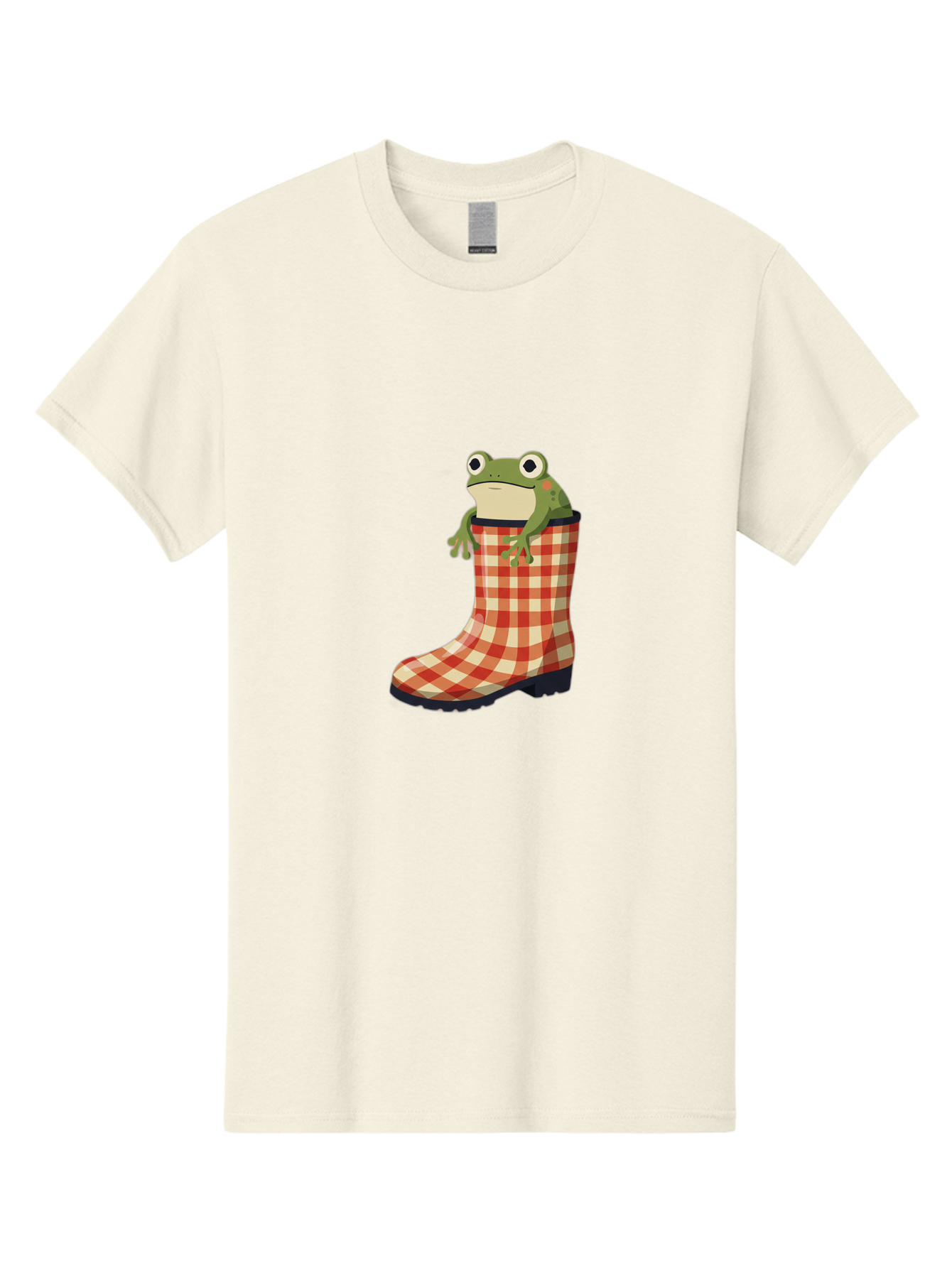 Gingham-Boot-Frog Men'S Graphic Tee, 100% Cotton, Comfortable Casual Summer Wear, Machine Washable, Vintage Camera, Old Camera, Antique Camera, Black Camera, Classic Photography, Photography Equipment, Nostalgic Device, Film Camera, Camera Art Bam544
