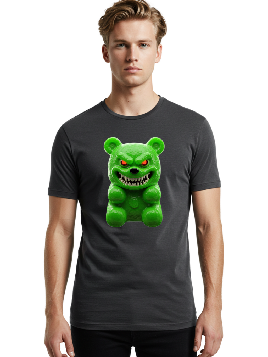 Gloomy-Bear Men'S Graphic Tee, 100% Cotton, Comfortable Casual Summer Wear, Machine Washable, Vintage Camera, Old Camera, Antique Camera, Black Camera, Classic Photography, Photography Equipment, Nostalgic Device, Film Camera, Camera Art Bam550