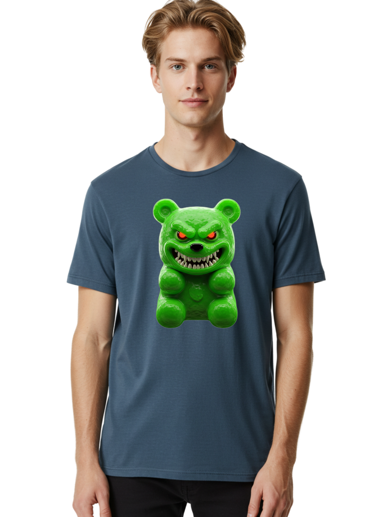 Gloomy-Bear Men'S Graphic Tee, 100% Cotton, Comfortable Casual Summer Wear, Machine Washable, Vintage Camera, Old Camera, Antique Camera, Black Camera, Classic Photography, Photography Equipment, Nostalgic Device, Film Camera, Camera Art Bam550