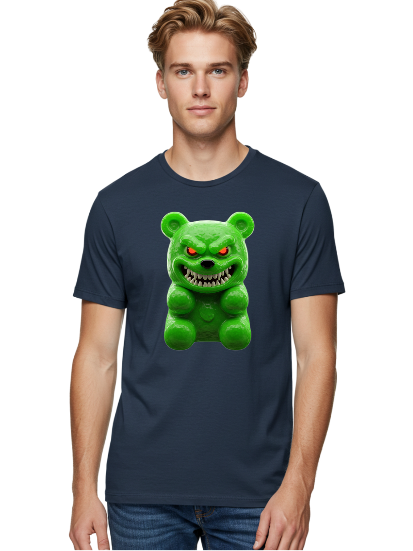 Gloomy-Bear Men'S Graphic Tee, 100% Cotton, Comfortable Casual Summer Wear, Machine Washable, Vintage Camera, Old Camera, Antique Camera, Black Camera, Classic Photography, Photography Equipment, Nostalgic Device, Film Camera, Camera Art Bam550