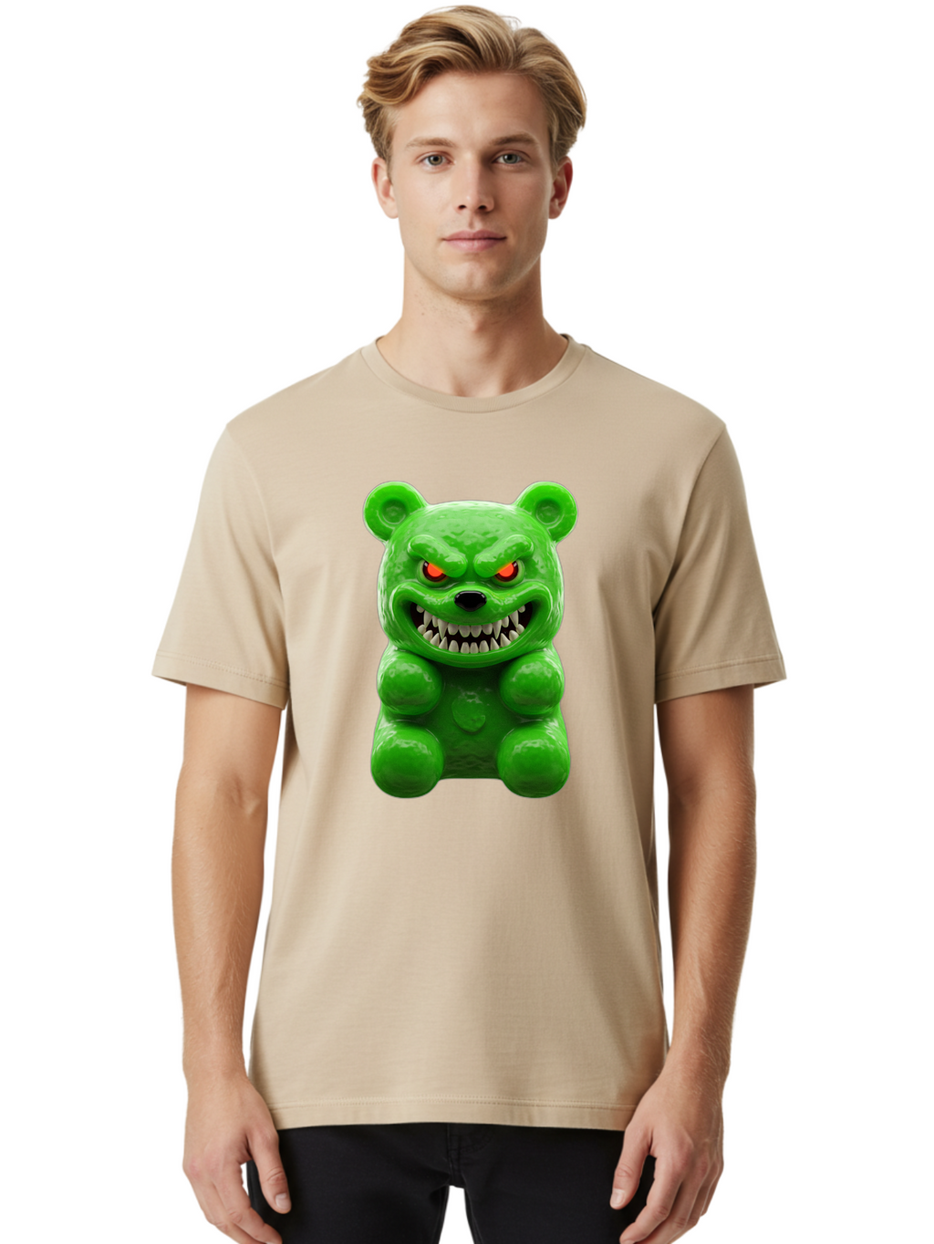 Gloomy-Bear Men'S Graphic Tee, 100% Cotton, Comfortable Casual Summer Wear, Machine Washable, Vintage Camera, Old Camera, Antique Camera, Black Camera, Classic Photography, Photography Equipment, Nostalgic Device, Film Camera, Camera Art Bam550