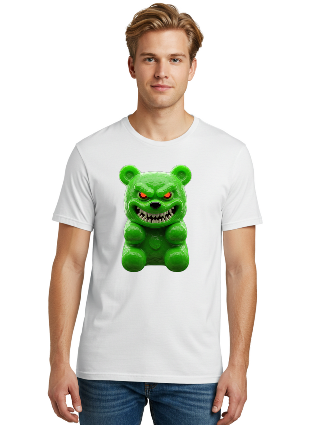 Gloomy-Bear Men'S Graphic Tee, 100% Cotton, Comfortable Casual Summer Wear, Machine Washable, Vintage Camera, Old Camera, Antique Camera, Black Camera, Classic Photography, Photography Equipment, Nostalgic Device, Film Camera, Camera Art Bam550