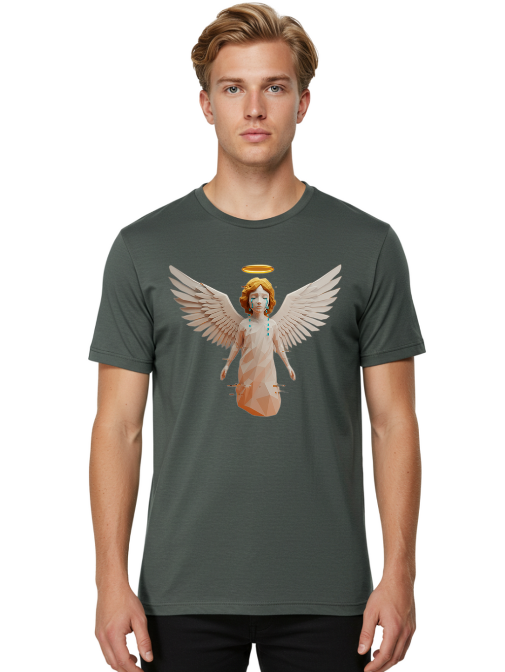 Glowing-Angel Men'S Graphic Tee, 100% Cotton, Comfortable Casual Summer Wear, Machine Washable, Vintage Camera, Old Camera, Antique Camera, Black Camera, Classic Photography, Photography Equipment, Nostalgic Device, Film Camera, Camera Art Bam551