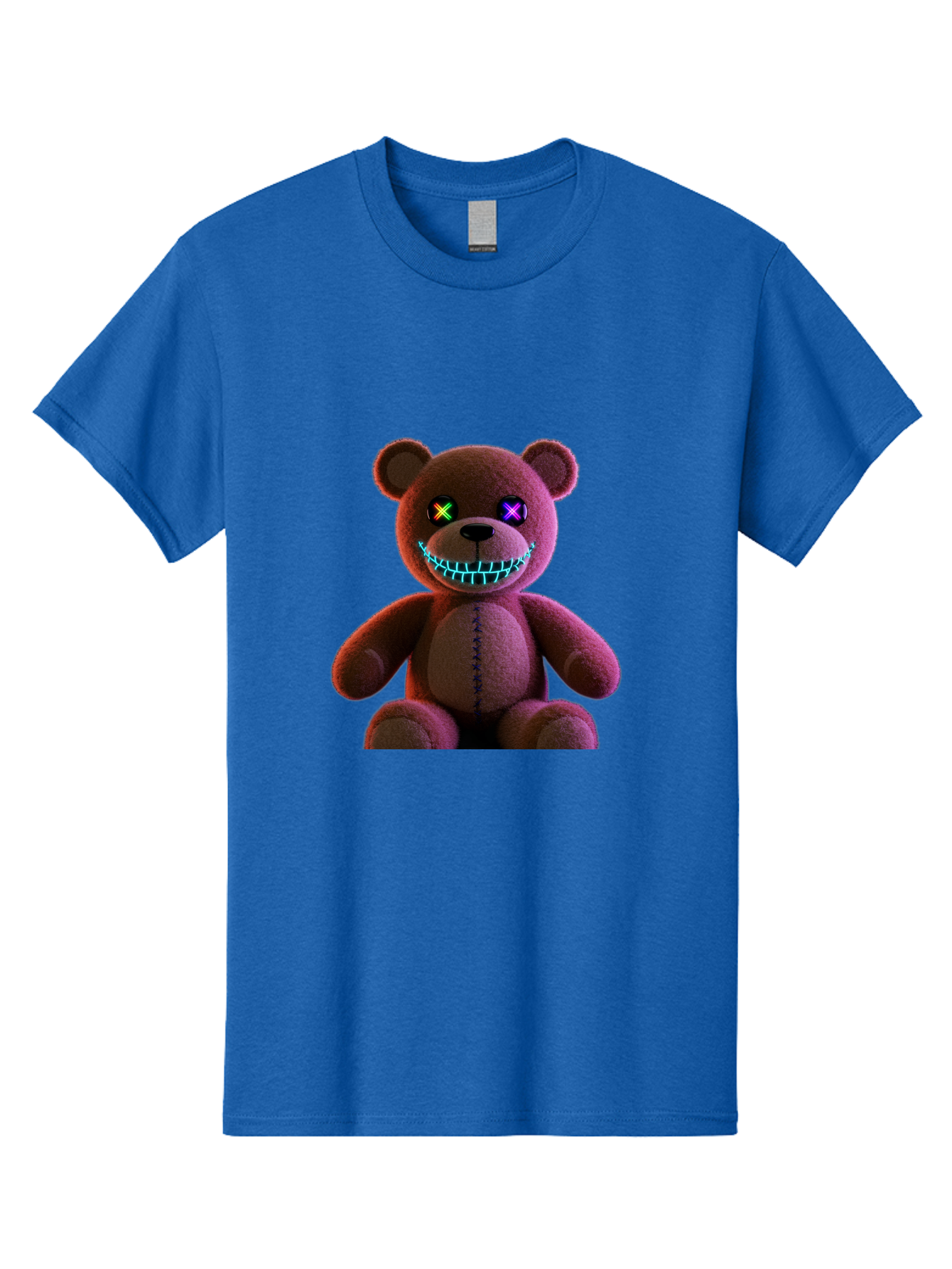 Glowing-Eyes-Teddy-Bear Men'S Graphic Tee, 100% Cotton, Comfortable Casual Summer Wear, Machine Washable, Vintage Camera, Old Camera, Antique Camera, Black Camera, Classic Photography, Photography Equipment, Nostalgic Device, Film Camera, Bam552