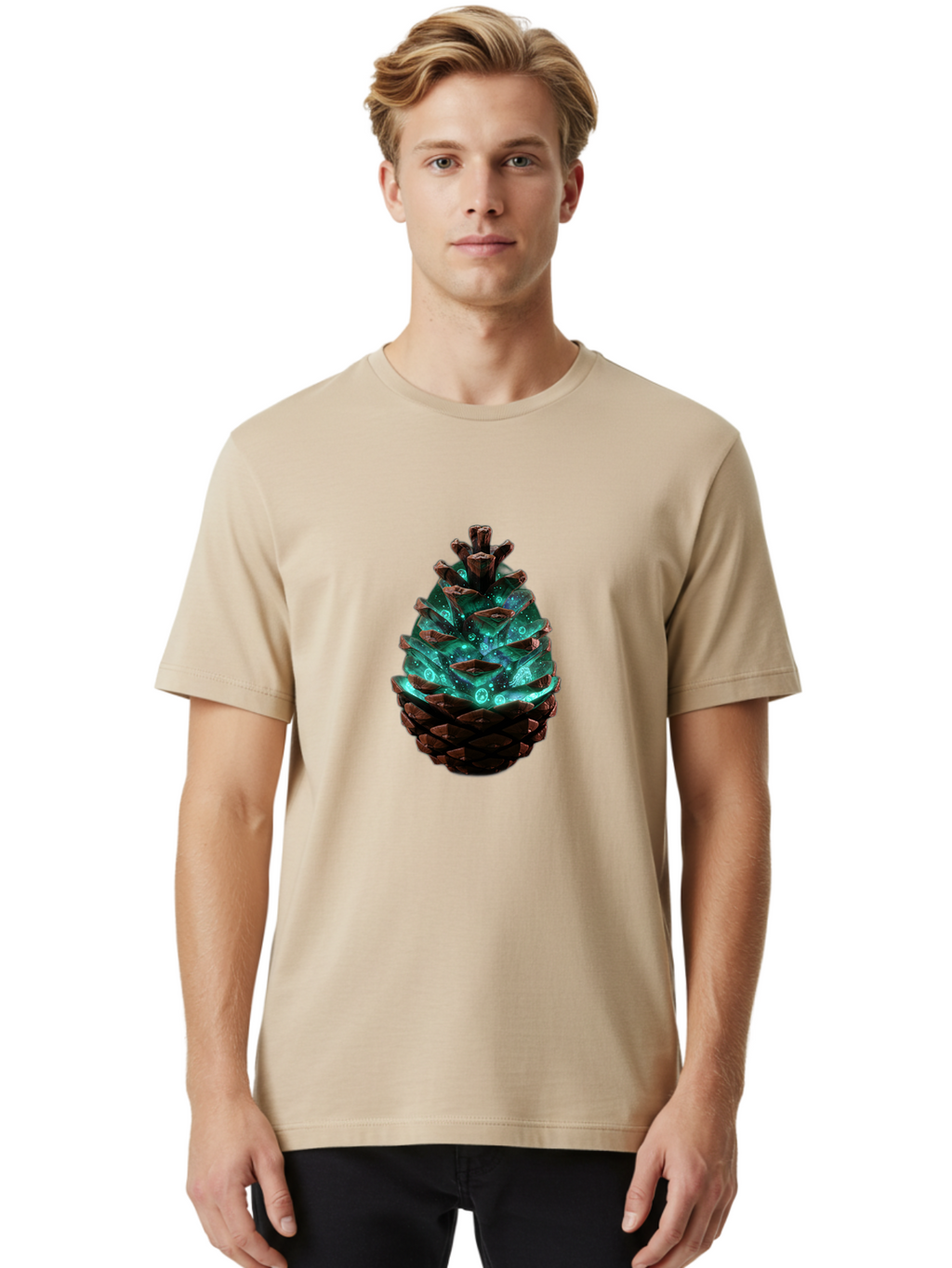 Glowing-Pinecone Men'S Graphic Tee, 100% Cotton, Comfortable Casual Summer Wear, Machine Washable, Vintage Camera, Old Camera, Antique Camera, Black Camera, Classic Photography, Photography Equipment, Nostalgic Device, Film Camera, Camera Art Bam554