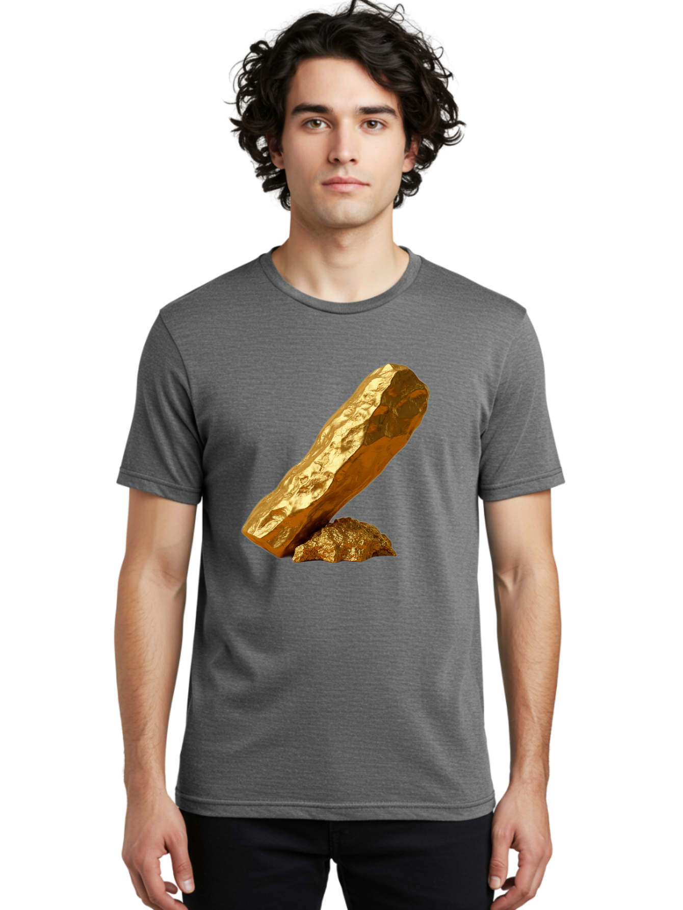 Gold-Nuggets Men'S Graphic Tee, 100% Cotton, Comfortable Casual Summer Wear, Machine Washable, Vintage Camera, Old Camera, Antique Camera, Black Camera, Classic Photography, Photography Equipment, Nostalgic Device, Film Camera, Camera Art Bam556