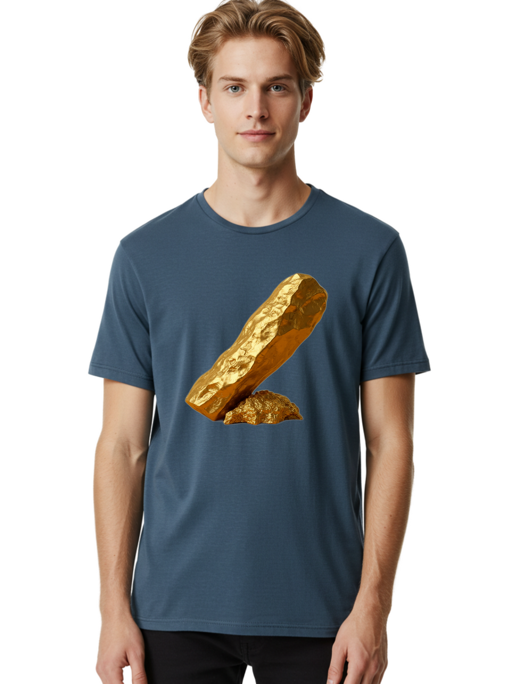 Gold-Nuggets Men'S Graphic Tee, 100% Cotton, Comfortable Casual Summer Wear, Machine Washable, Vintage Camera, Old Camera, Antique Camera, Black Camera, Classic Photography, Photography Equipment, Nostalgic Device, Film Camera, Camera Art Bam556