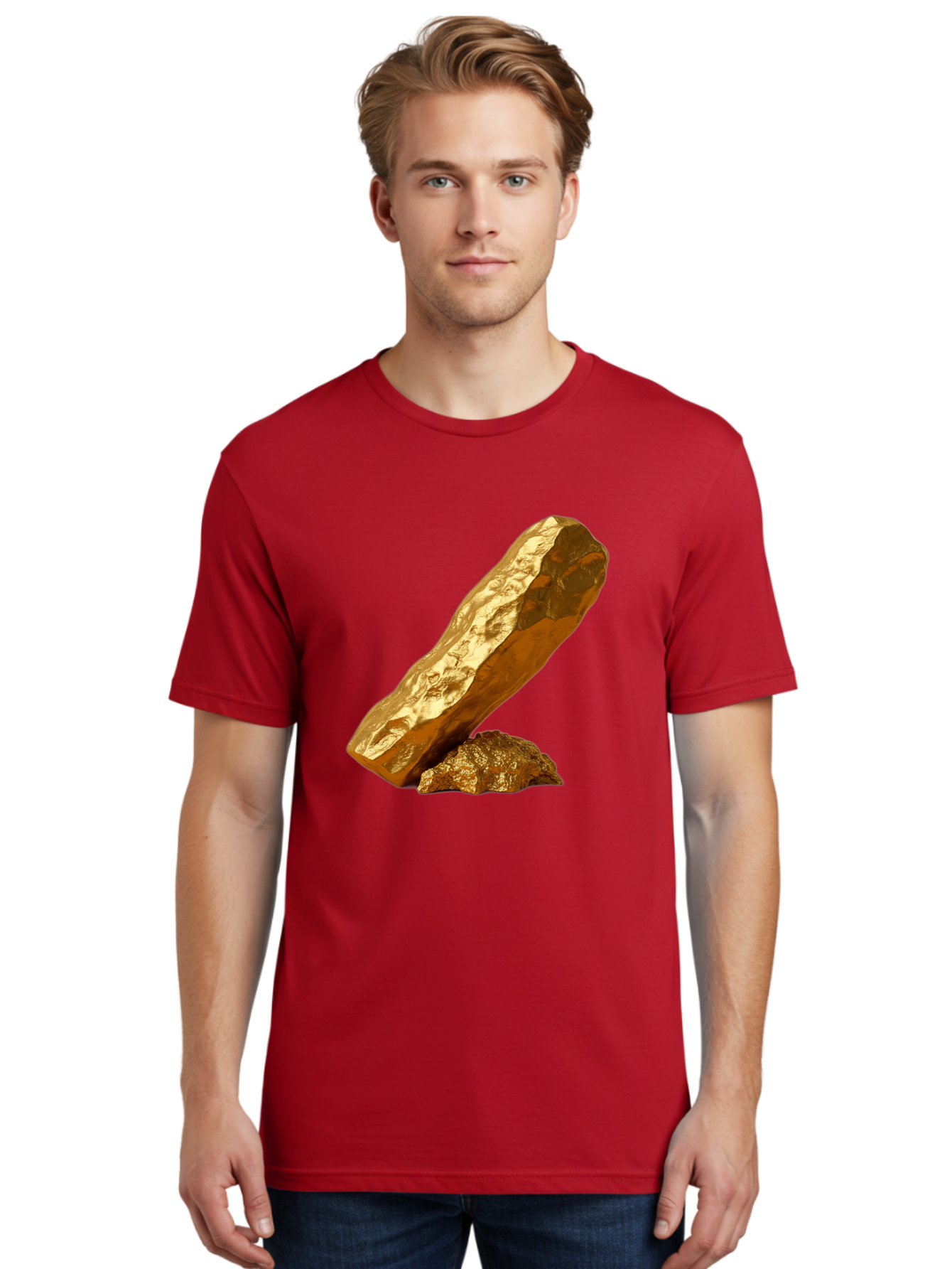 Gold-Nuggets Men'S Graphic Tee, 100% Cotton, Comfortable Casual Summer Wear, Machine Washable, Vintage Camera, Old Camera, Antique Camera, Black Camera, Classic Photography, Photography Equipment, Nostalgic Device, Film Camera, Camera Art Bam556