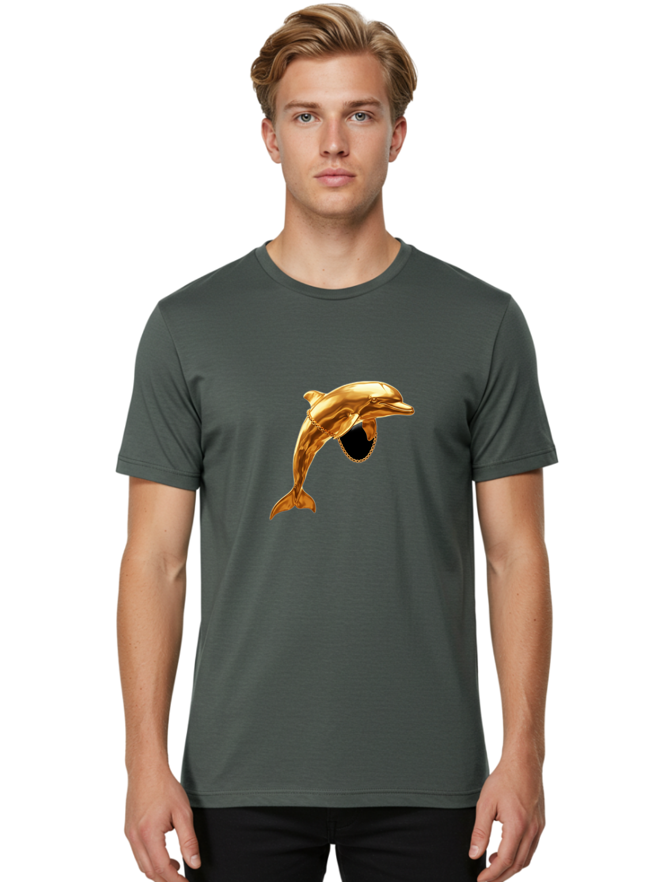 Golden-Dolphin Men'S Graphic Tee, 100% Cotton, Comfortable Casual Summer Wear, Machine Washable, Vintage Camera, Old Camera, Antique Camera, Black Camera, Classic Photography, Photography Equipment, Nostalgic Device, Film Camera, Camera Art Bam559