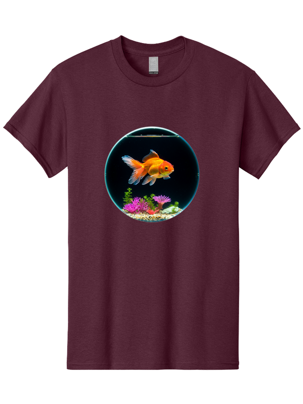 Goldfish-Bowl Men'S Graphic Tee, 100% Cotton, Comfortable Casual Summer Wear, Machine Washable, Vintage Camera, Old Camera, Antique Camera, Black Camera, Classic Photography, Photography Equipment, Nostalgic Device, Film Camera, Camera Art Bam561