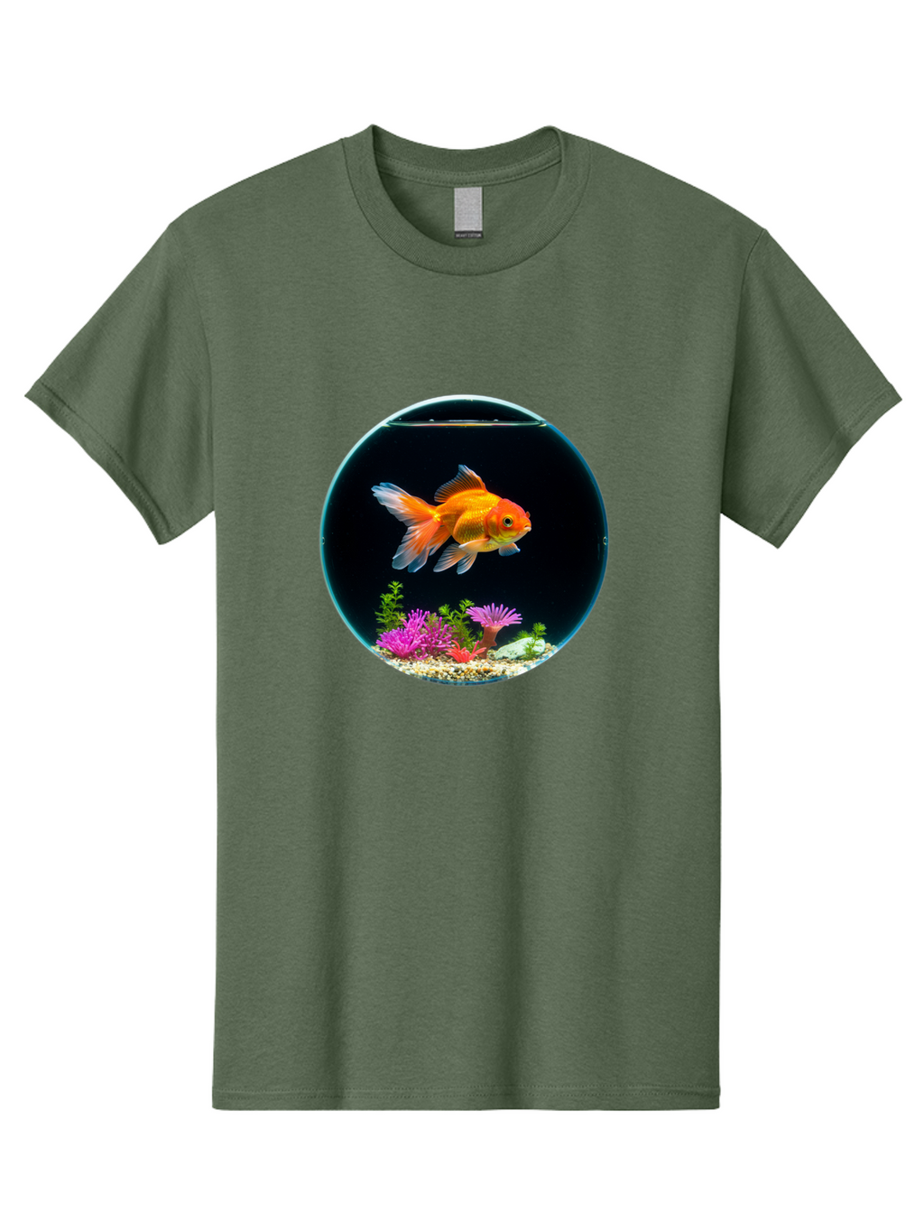 Goldfish-Bowl Men'S Graphic Tee, 100% Cotton, Comfortable Casual Summer Wear, Machine Washable, Vintage Camera, Old Camera, Antique Camera, Black Camera, Classic Photography, Photography Equipment, Nostalgic Device, Film Camera, Camera Art Bam561