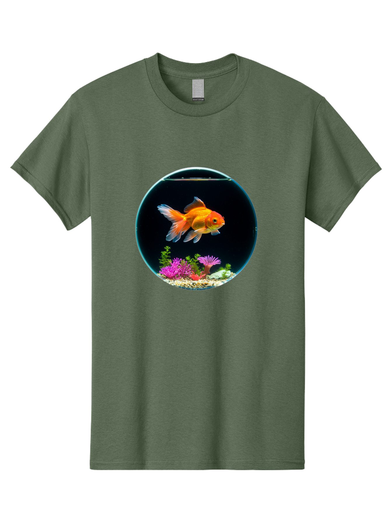 Goldfish-Bowl Men'S Graphic Tee, 100% Cotton, Comfortable Casual Summer Wear, Machine Washable, Vintage Camera, Old Camera, Antique Camera, Black Camera, Classic Photography, Photography Equipment, Nostalgic Device, Film Camera, Camera Art Bam561