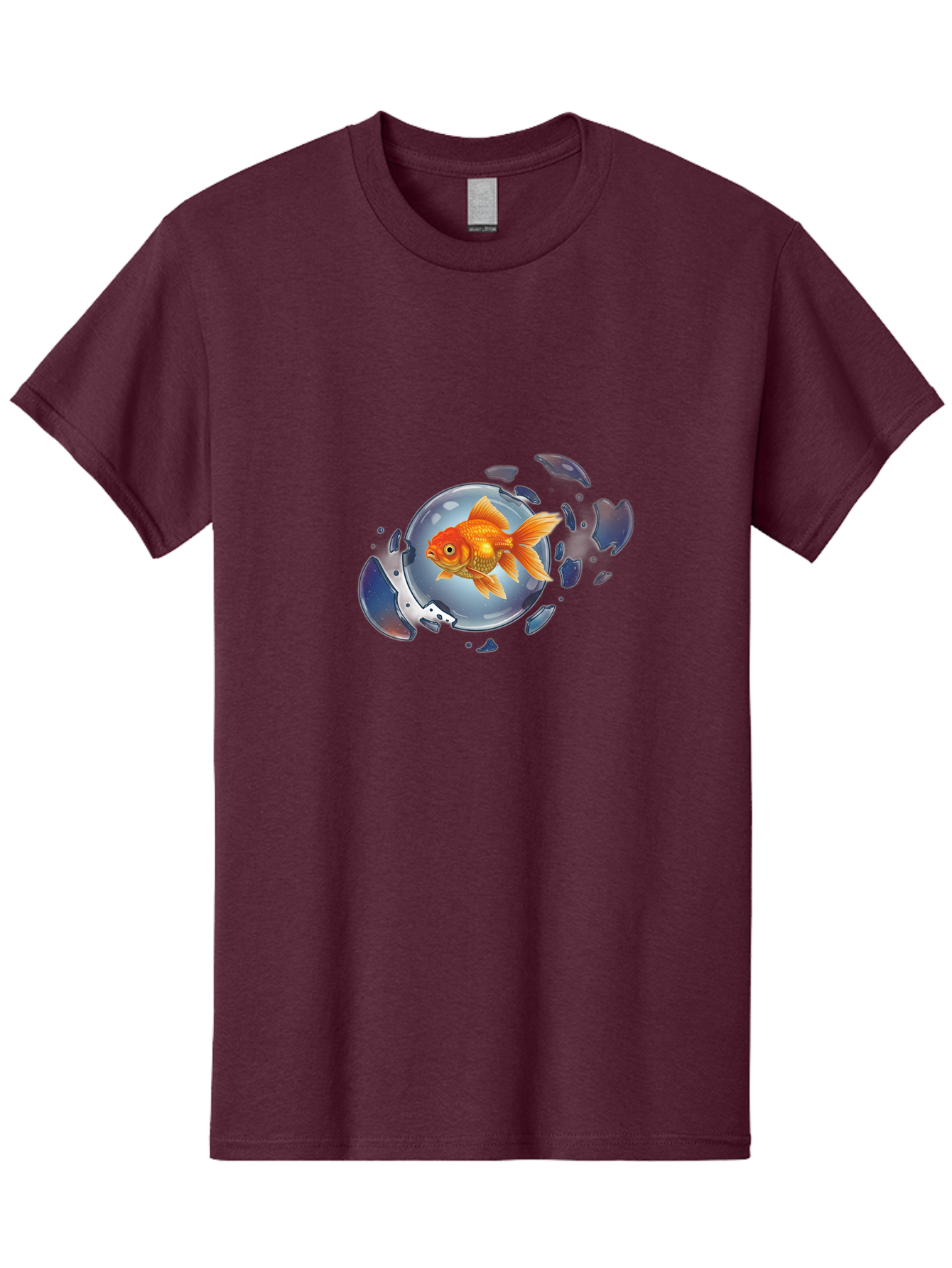 Goldfish-Breaking-Free Men'S Graphic Tee, 100% Cotton, Comfortable Casual Summer Wear, Machine Washable, Vintage Camera, Old Camera, Antique Camera, Black Camera, Classic Photography, Photography Equipment, Nostalgic Device, Film Camera, Bam562