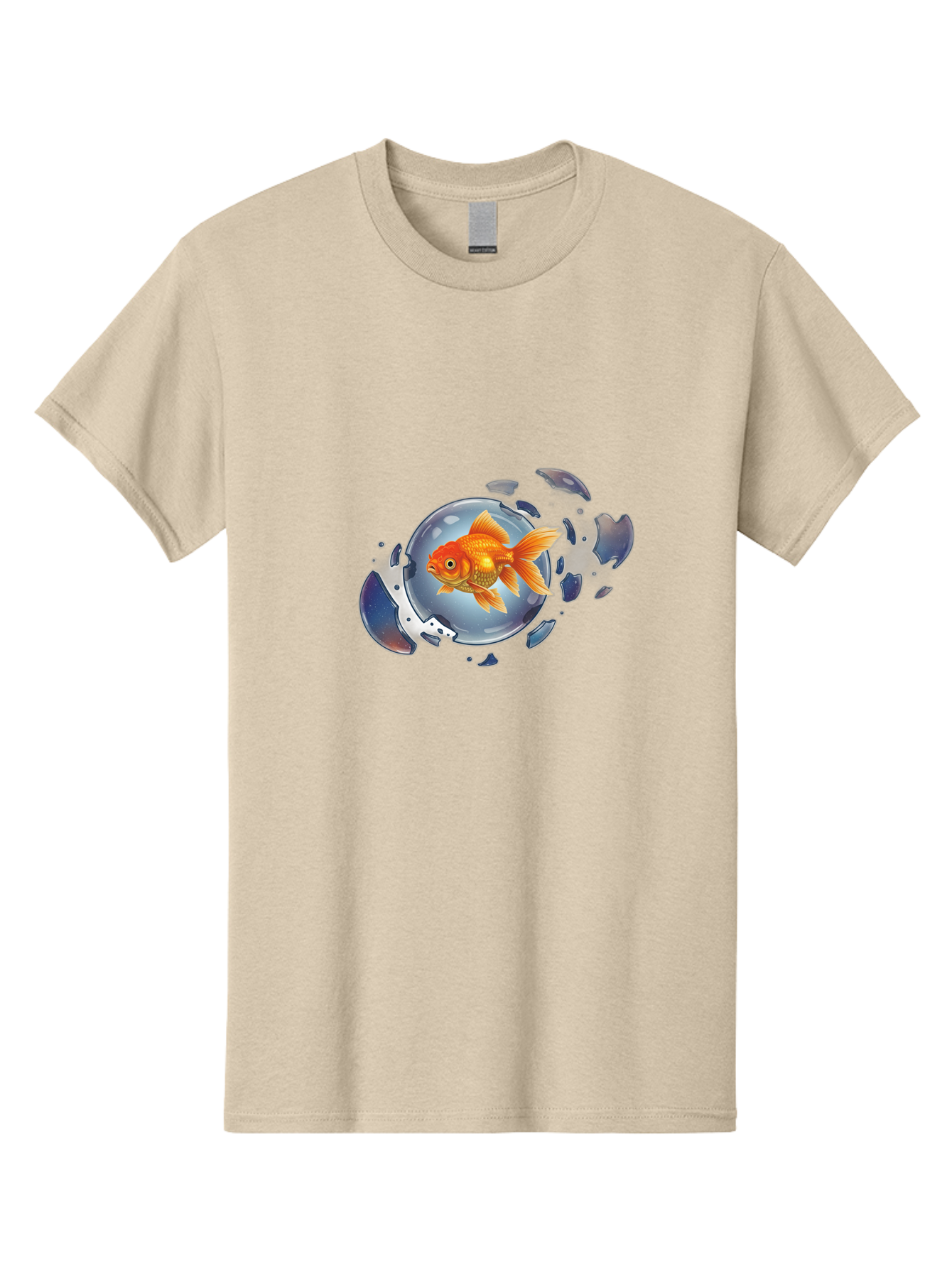 Goldfish-Breaking-Free Men'S Graphic Tee, 100% Cotton, Comfortable Casual Summer Wear, Machine Washable, Vintage Camera, Old Camera, Antique Camera, Black Camera, Classic Photography, Photography Equipment, Nostalgic Device, Film Camera, Bam562