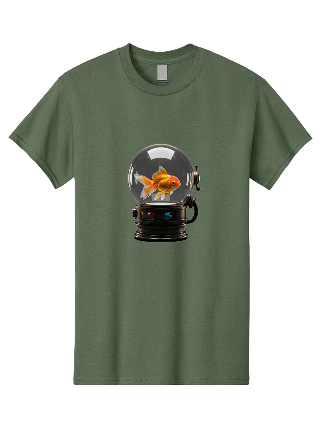 Goldfish-In-Glass-Globe Men'S Graphic Tee, 100% Cotton, Comfortable Casual Summer Wear, Machine Washable, Vintage Camera, Old Camera, Antique Camera, Black Camera, Classic Photography, Photography Equipment, Nostalgic Device, Film Camera, Bam567