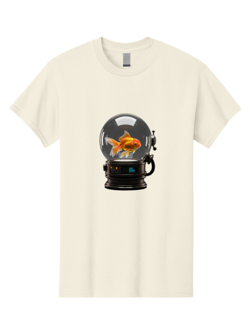 Goldfish-In-Glass-Globe Men'S Graphic Tee, 100% Cotton, Comfortable Casual Summer Wear, Machine Washable, Vintage Camera, Old Camera, Antique Camera, Black Camera, Classic Photography, Photography Equipment, Nostalgic Device, Film Camera, Bam567