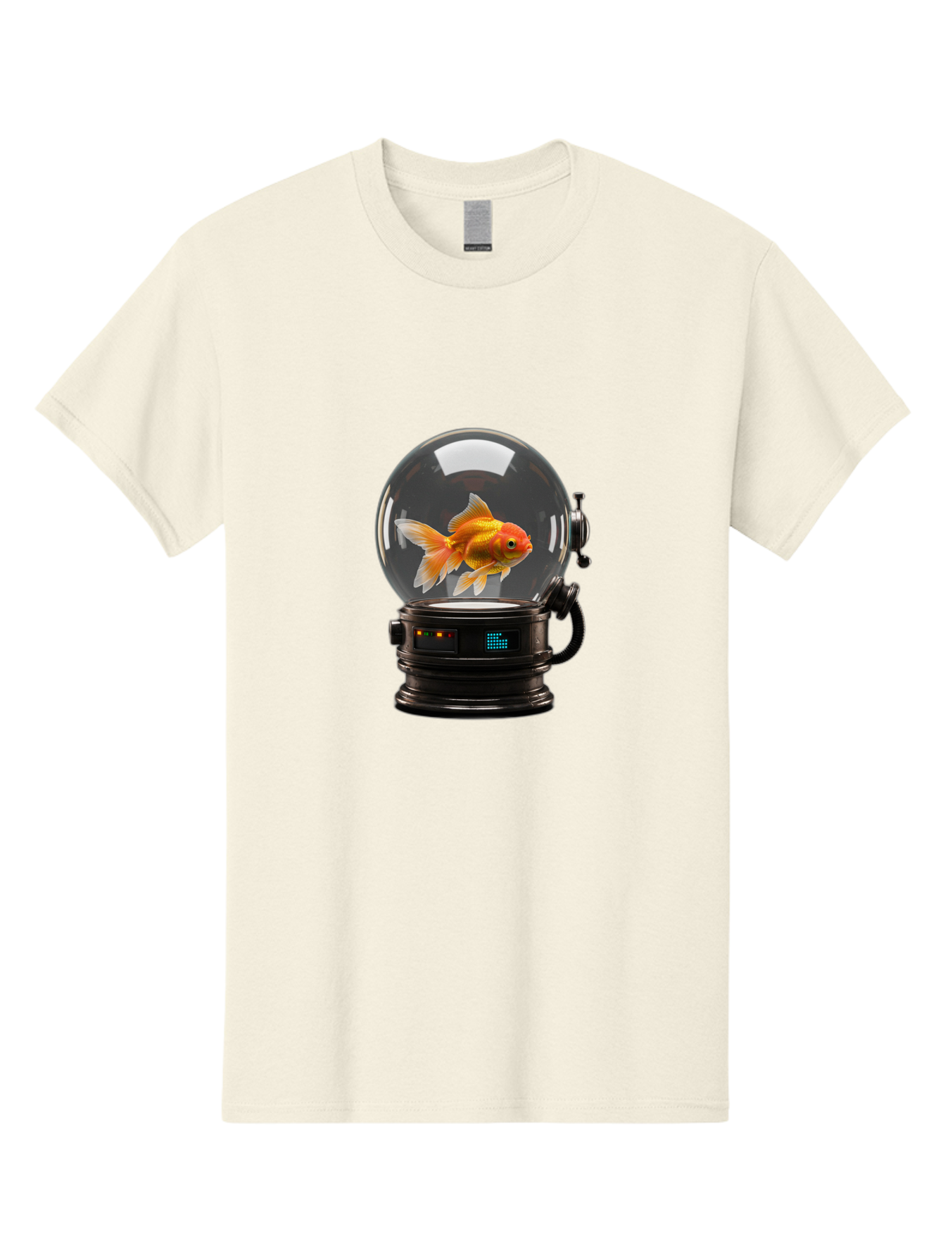 Goldfish-In-Glass-Globe Men'S Graphic Tee, 100% Cotton, Comfortable Casual Summer Wear, Machine Washable, Vintage Camera, Old Camera, Antique Camera, Black Camera, Classic Photography, Photography Equipment, Nostalgic Device, Film Camera, Bam567