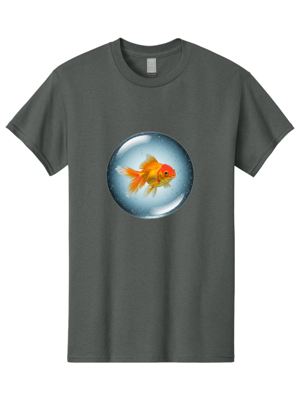 Goldfish-In-Sphere Men'S Graphic Tee, 100% Cotton, Comfortable Casual Summer Wear, Machine Washable, Vintage Camera, Old Camera, Antique Camera, Black Camera, Classic Photography, Photography Equipment, Nostalgic Device, Film Camera, Bam572
