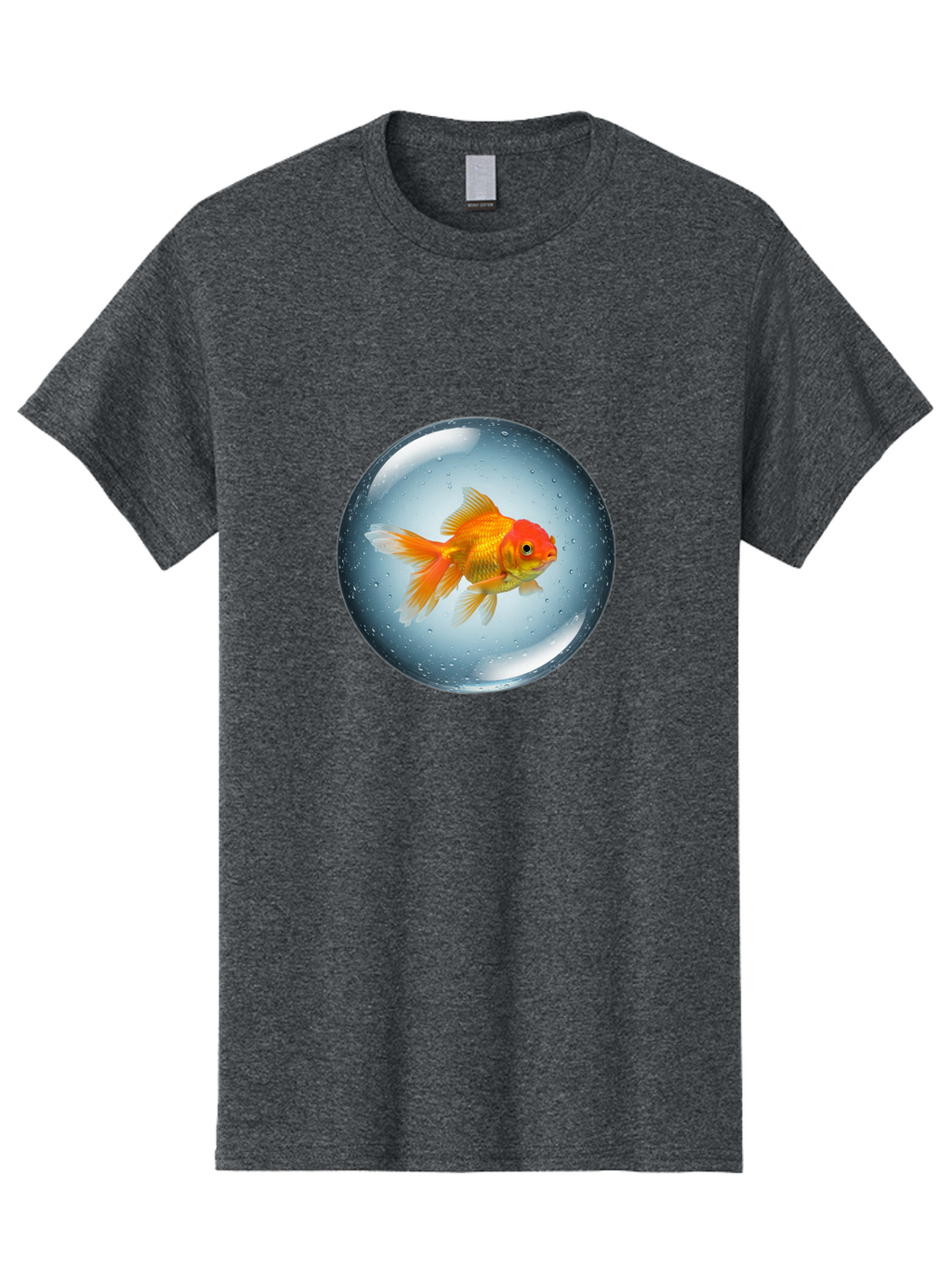 Goldfish-In-Sphere Men'S Graphic Tee, 100% Cotton, Comfortable Casual Summer Wear, Machine Washable, Vintage Camera, Old Camera, Antique Camera, Black Camera, Classic Photography, Photography Equipment, Nostalgic Device, Film Camera, Bam572