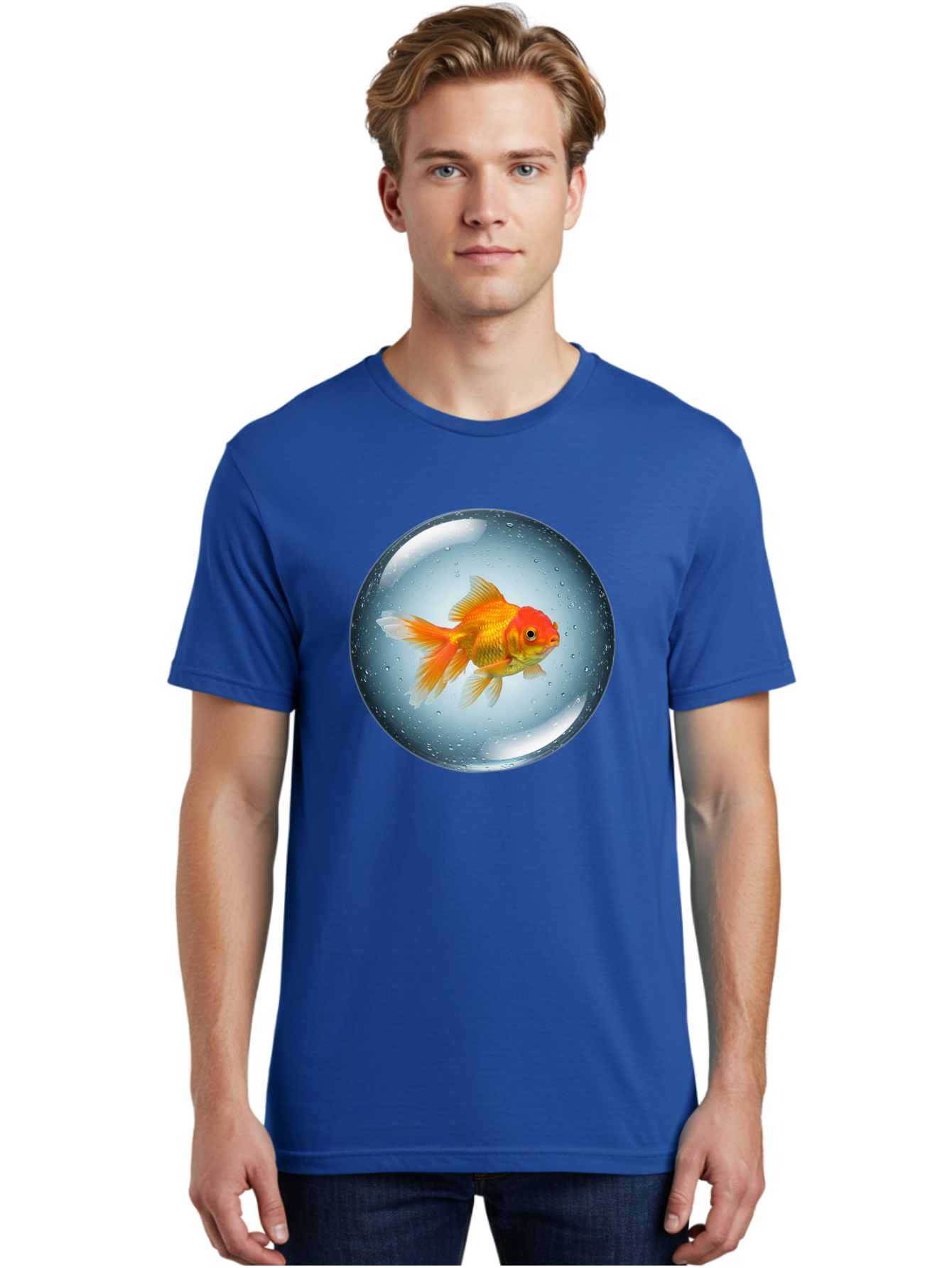Goldfish-In-Sphere Men'S Graphic Tee, 100% Cotton, Comfortable Casual Summer Wear, Machine Washable, Vintage Camera, Old Camera, Antique Camera, Black Camera, Classic Photography, Photography Equipment, Nostalgic Device, Film Camera, Bam572
