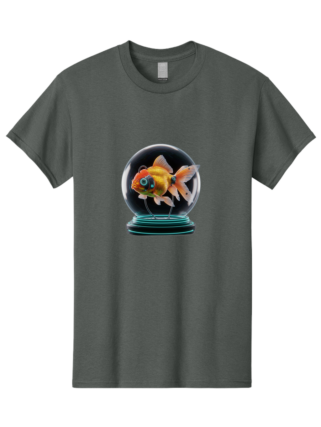 Goldfish-Robot-Eyes Men'S Graphic Tee, 100% Cotton, Comfortable Casual Summer Wear, Machine Washable, Vintage Camera, Old Camera, Antique Camera, Black Camera, Classic Photography, Photography Equipment, Nostalgic Device, Film Camera, Bam574
