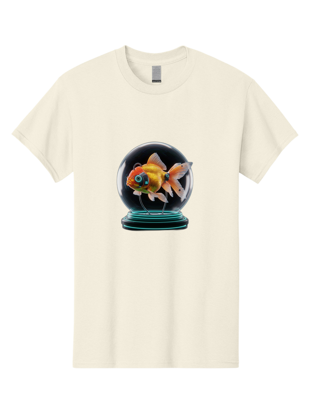 Goldfish-Robot-Eyes Men'S Graphic Tee, 100% Cotton, Comfortable Casual Summer Wear, Machine Washable, Vintage Camera, Old Camera, Antique Camera, Black Camera, Classic Photography, Photography Equipment, Nostalgic Device, Film Camera, Bam574