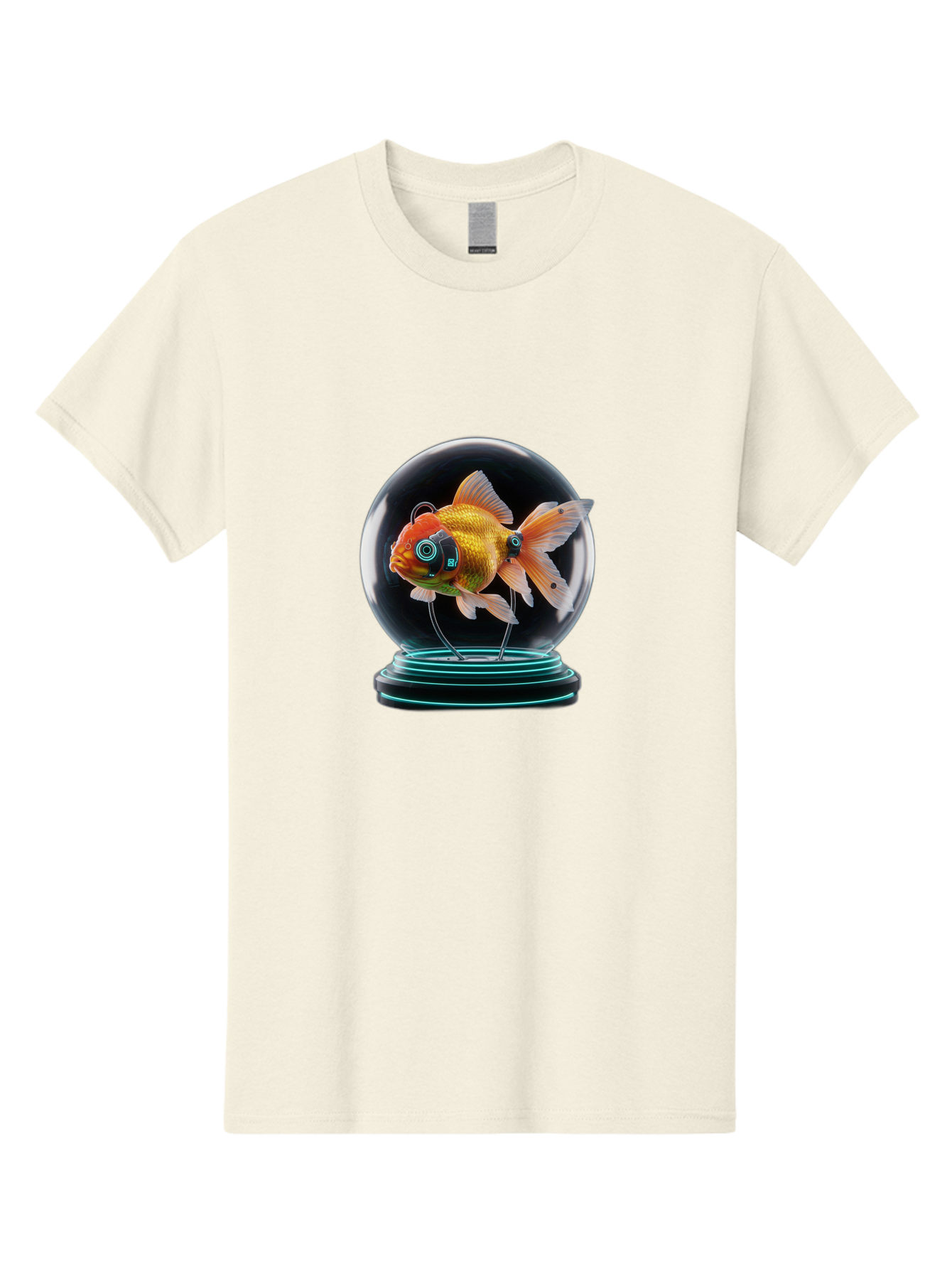 Goldfish-Robot-Eyes Men'S Graphic Tee, 100% Cotton, Comfortable Casual Summer Wear, Machine Washable, Vintage Camera, Old Camera, Antique Camera, Black Camera, Classic Photography, Photography Equipment, Nostalgic Device, Film Camera, Bam574
