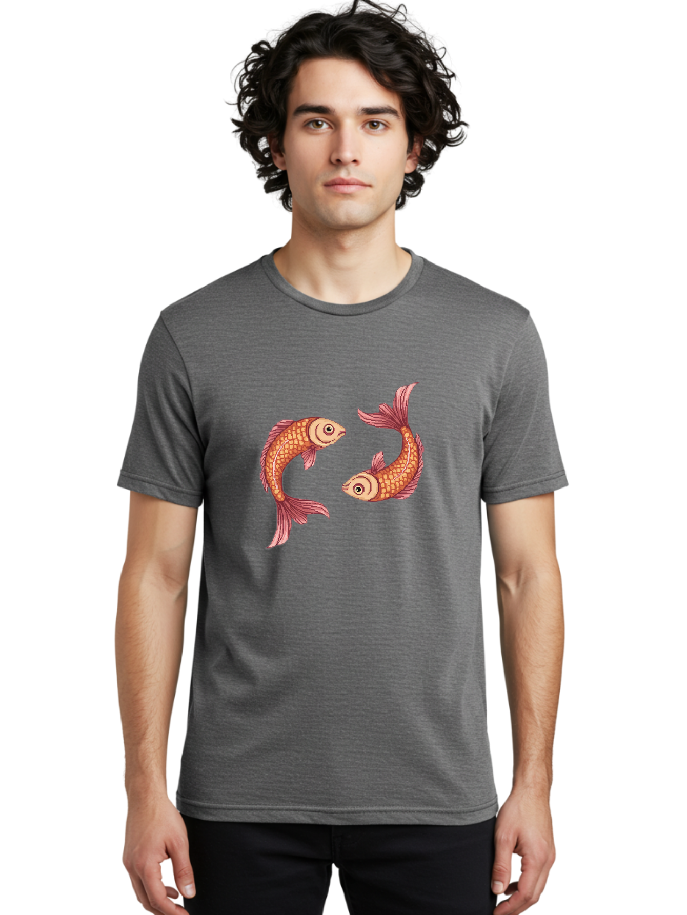 Goldfish Men'S Graphic Tee, 100% Cotton, Comfortable Casual Summer Wear, Machine Washable, Vintage Camera, Old Camera, Antique Camera, Black Camera, Classic Photography, Photography Equipment, Nostalgic Device, Film Camera, Camera Art Bam575
