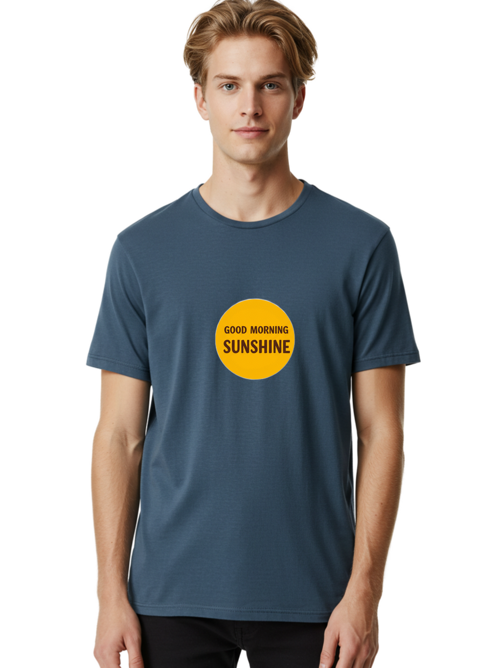 Good-Morning-Sunshine-1 Men'S Graphic Tee, 100% Cotton, Comfortable Casual Summer Wear, Machine Washable, Vintage Camera, Old Camera, Antique Camera, Black Camera, Classic Photography, Photography Equipment, Nostalgic Device, Film Camera, Bam577