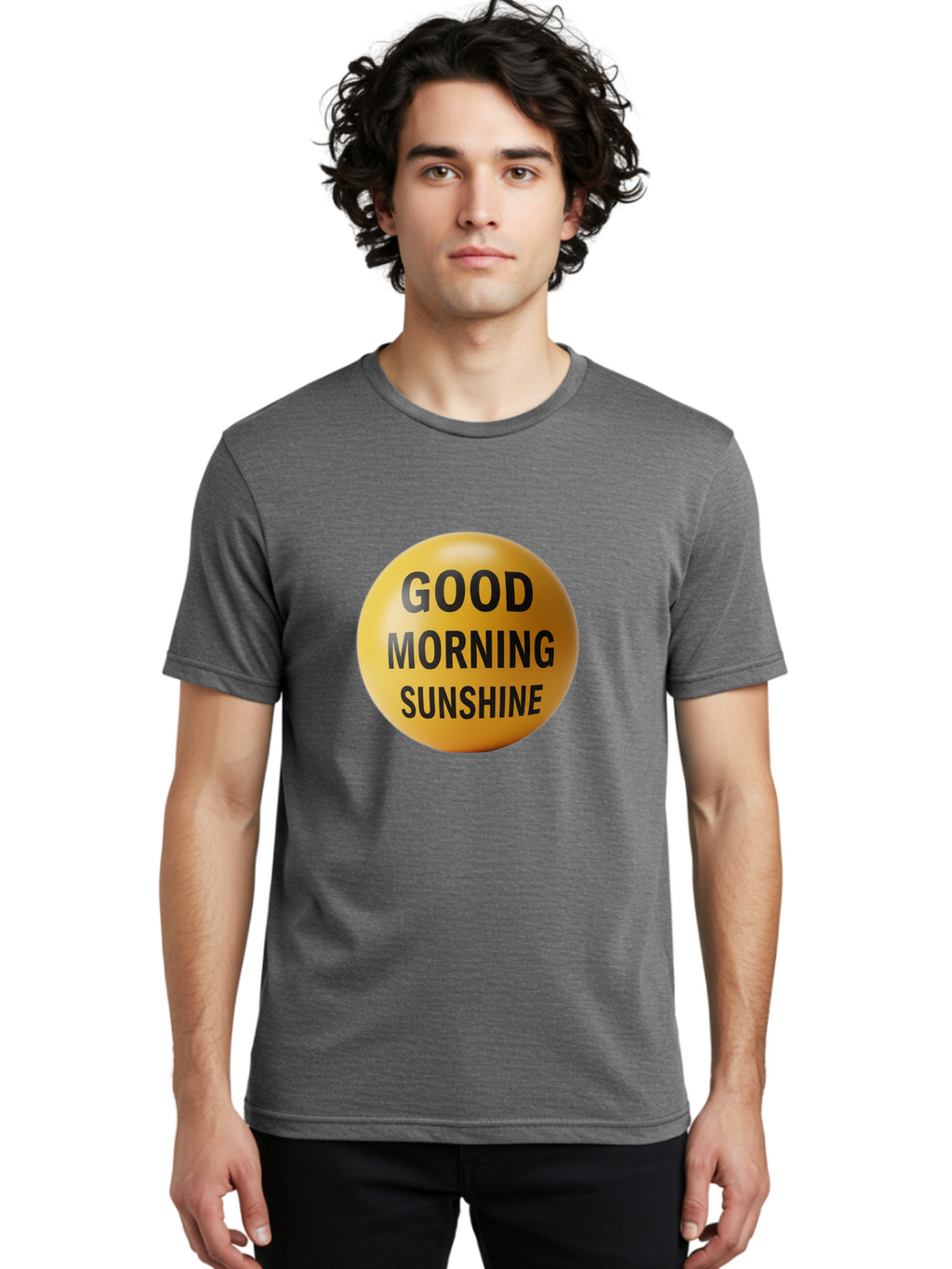 Good-Morning-Sunshine-3 Men'S Graphic Tee, 100% Cotton, Comfortable Casual Summer Wear, Machine Washable, Vintage Camera, Old Camera, Antique Camera, Black Camera, Classic Photography, Photography Equipment, Nostalgic Device, Film Camera, Bam579